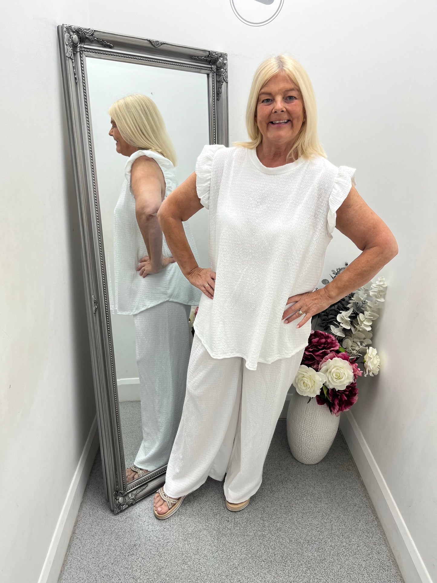 Georgia Top and Trouser Set in 9 colours