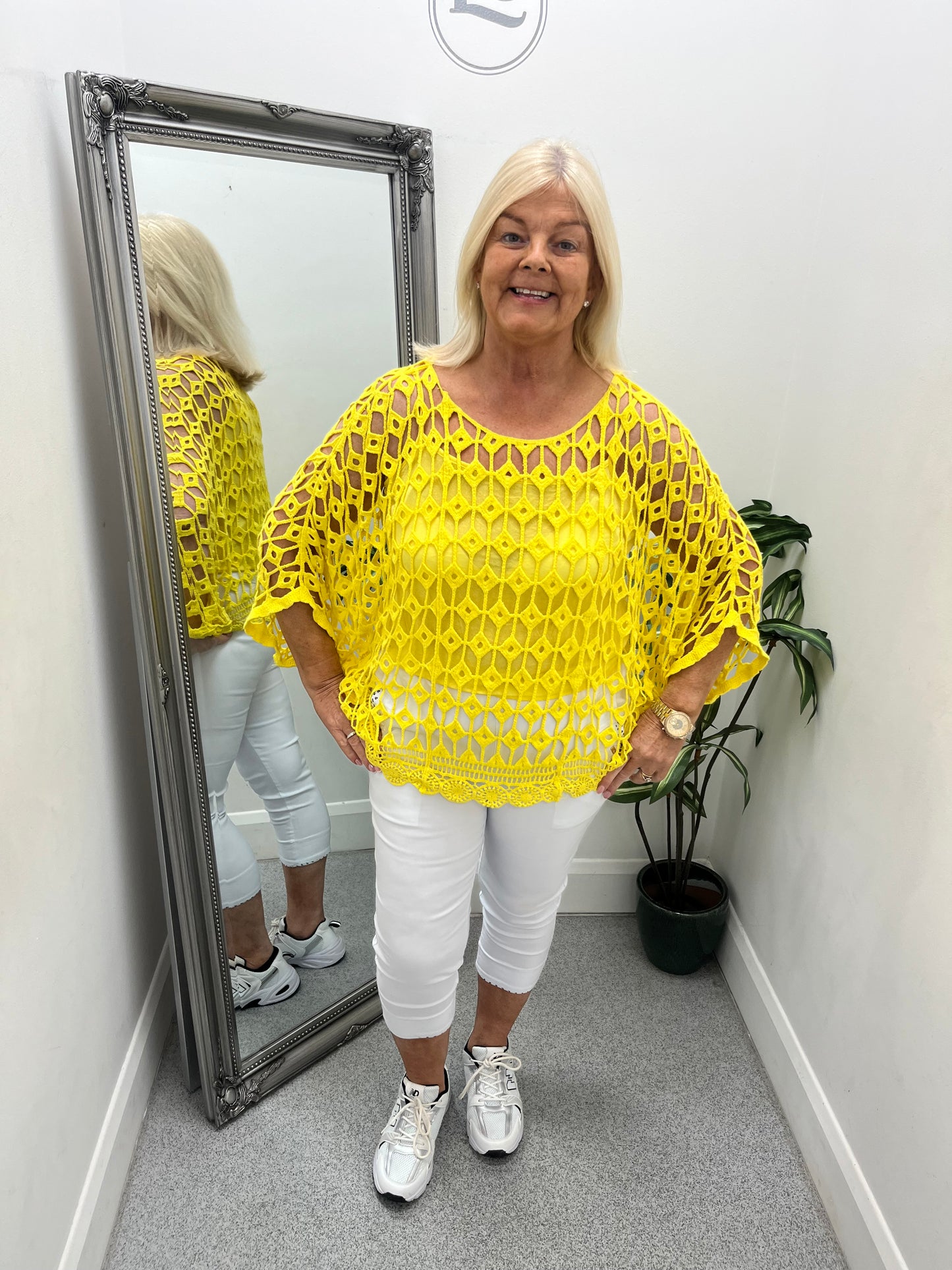 Scalloped Crotchet Set in 6 colours