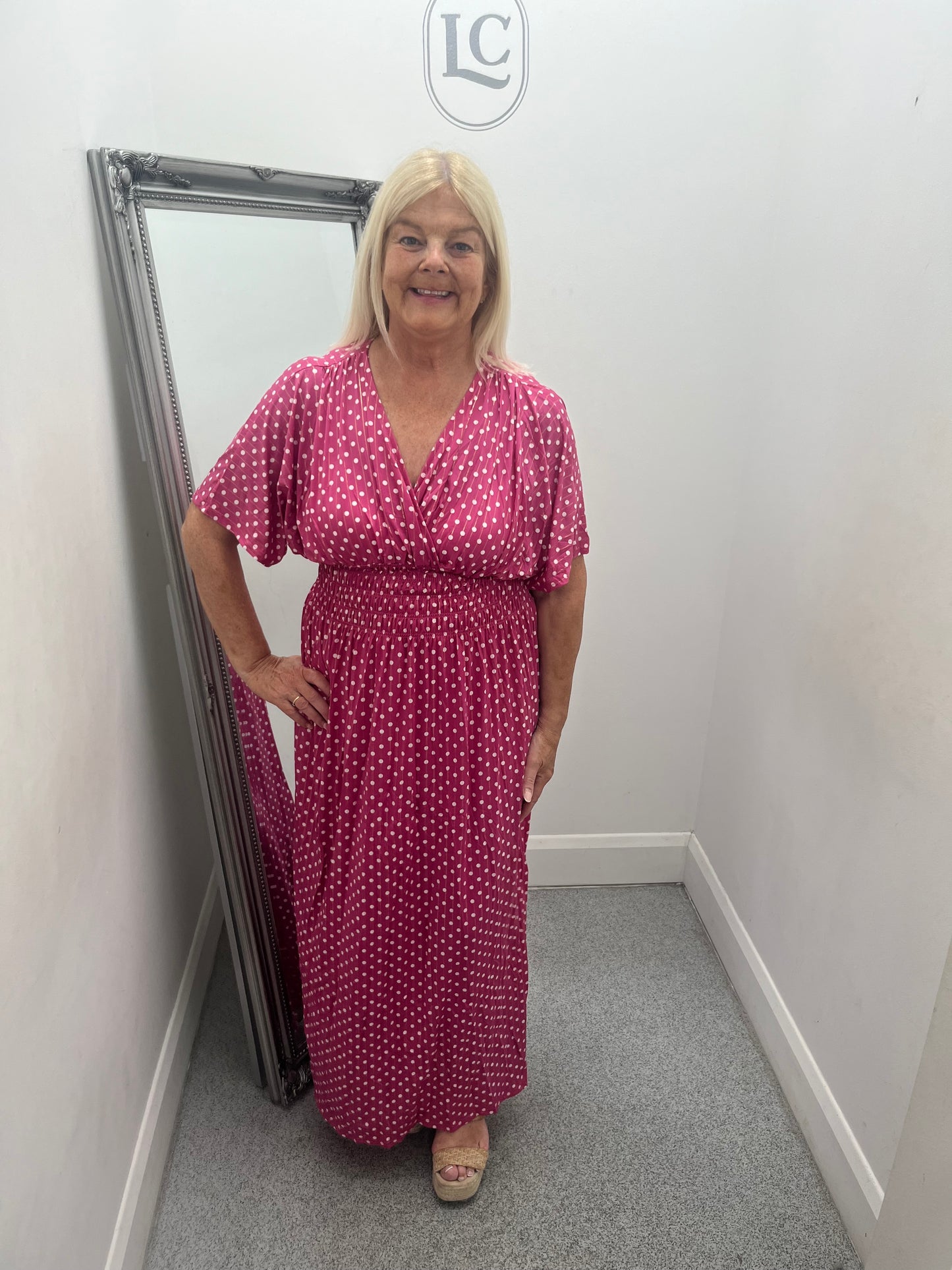 Polka Dot Maxi Dress in 6 colours