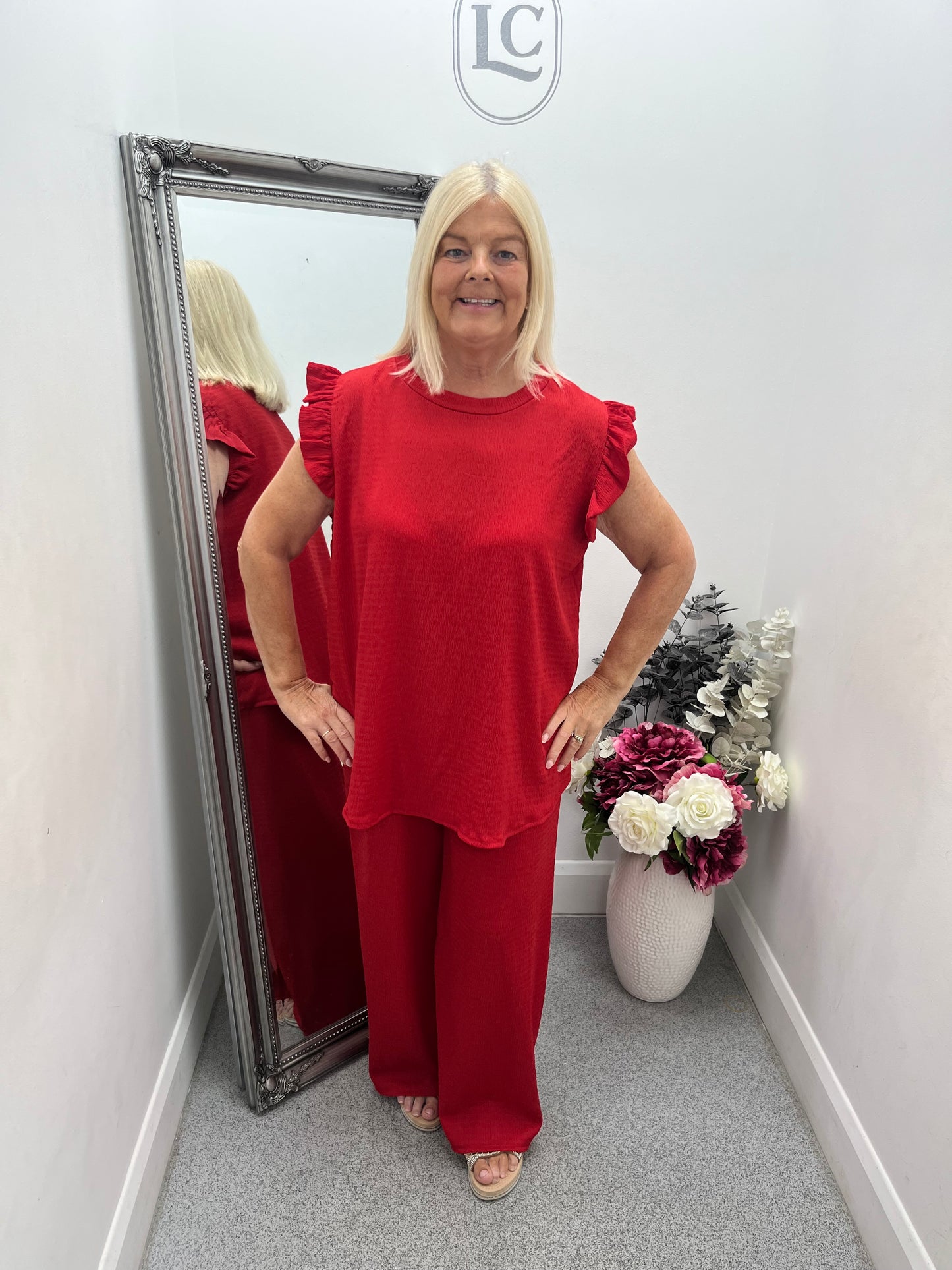 Georgia Top and Trouser Set in 9 colours