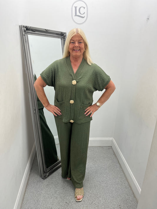 Sabrina Top and Trouser Co Ord in 10 colours