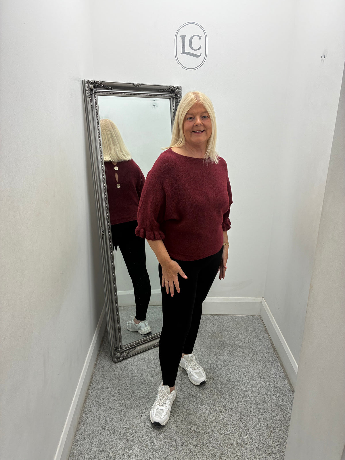 Button Back Jumper in 7 colours