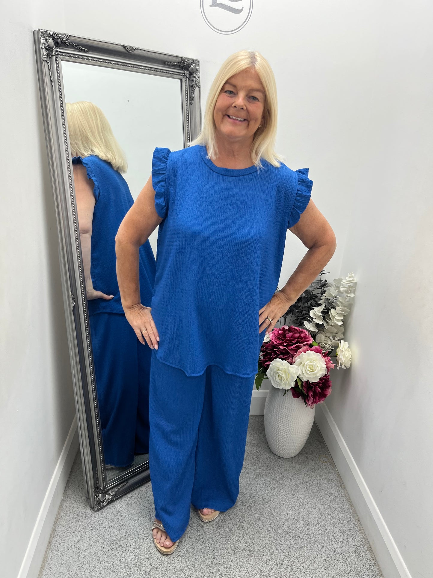 Georgia Top and Trouser Set in 9 colours