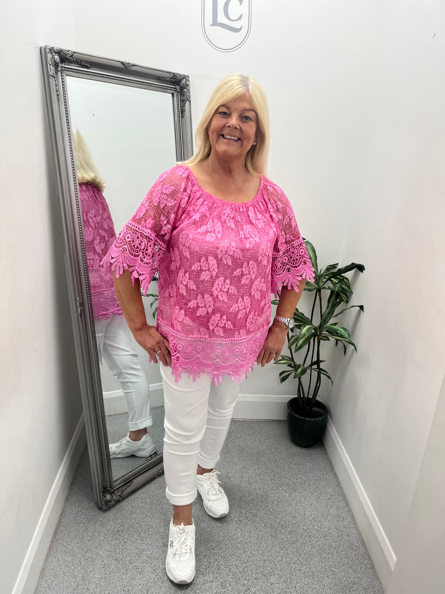 Bardot Lace Top in 8 colours