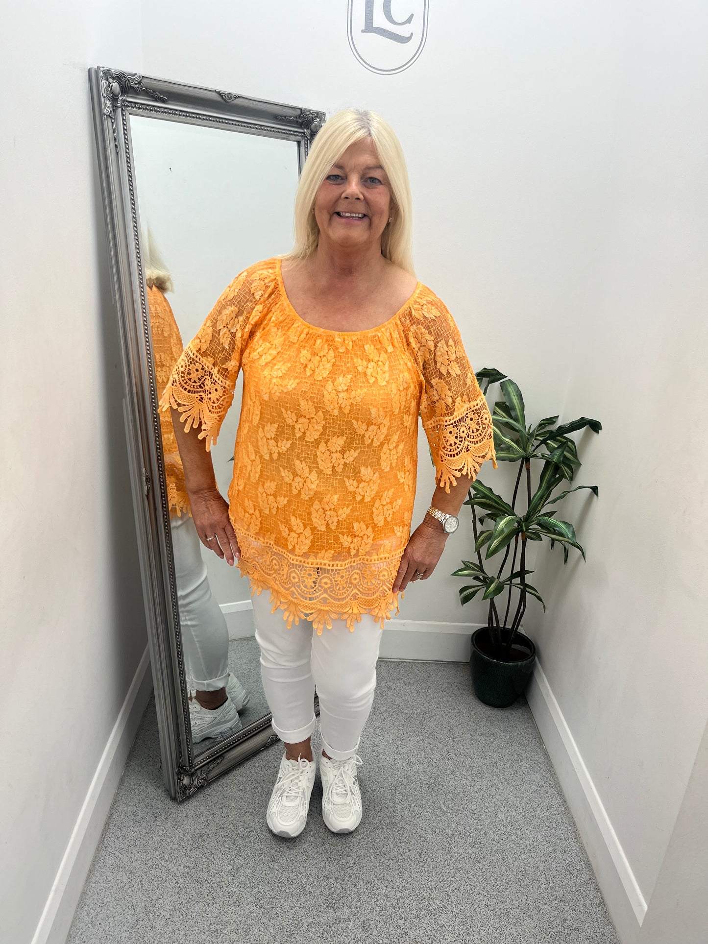 Bardot Lace Top in 8 colours