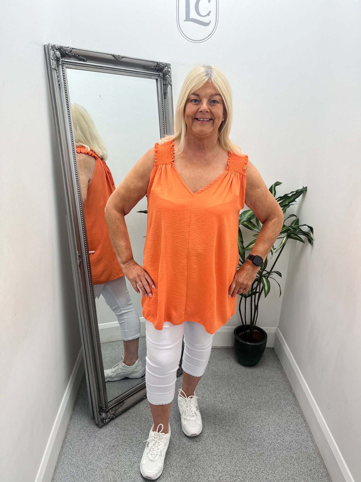Alison Plus Size Vest Top in 7 colours