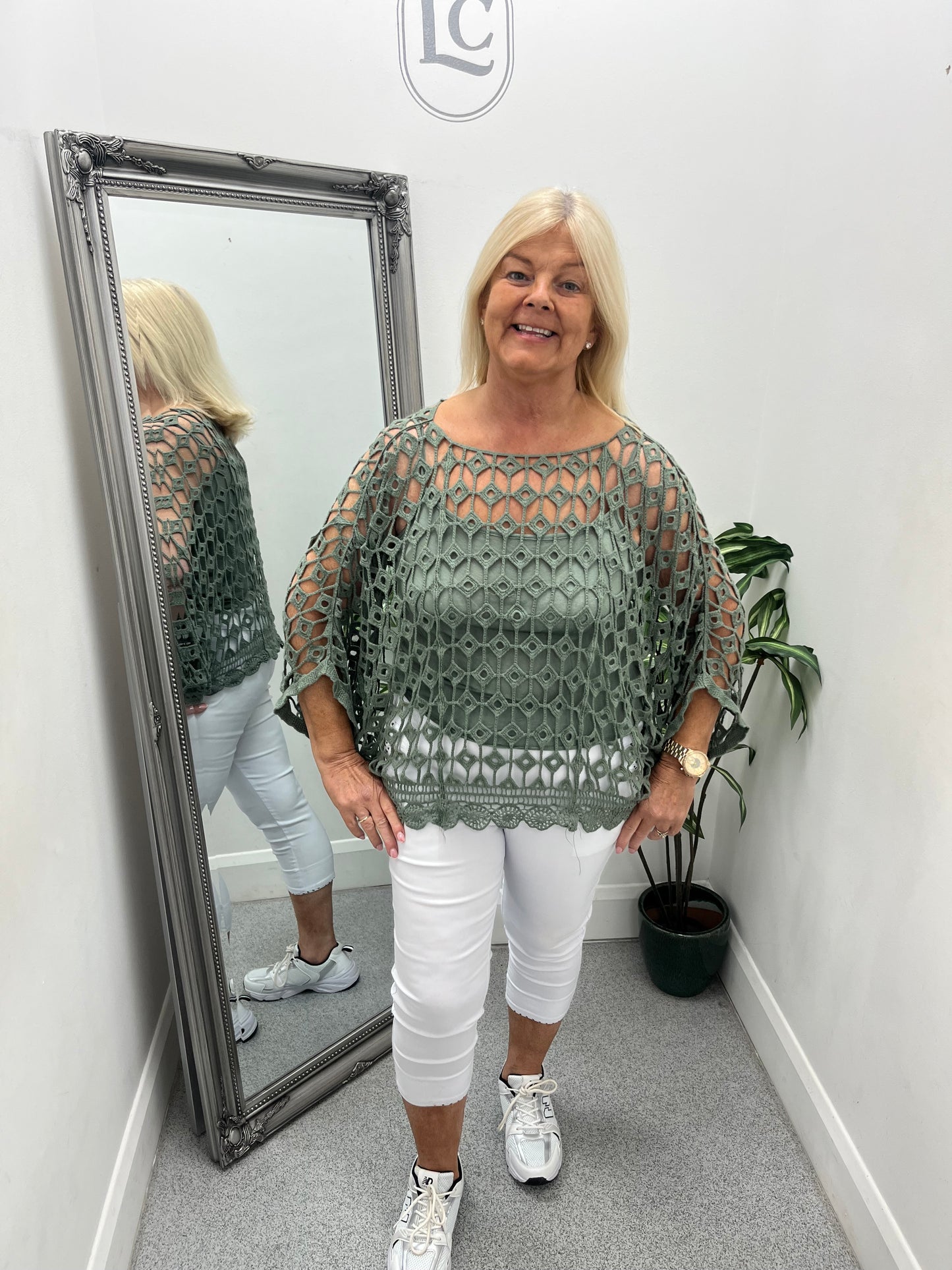 Scalloped Crotchet Set in 6 colours