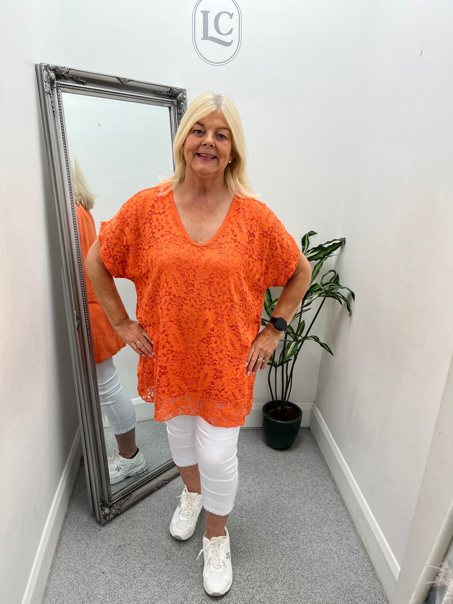 Lace Front Top
