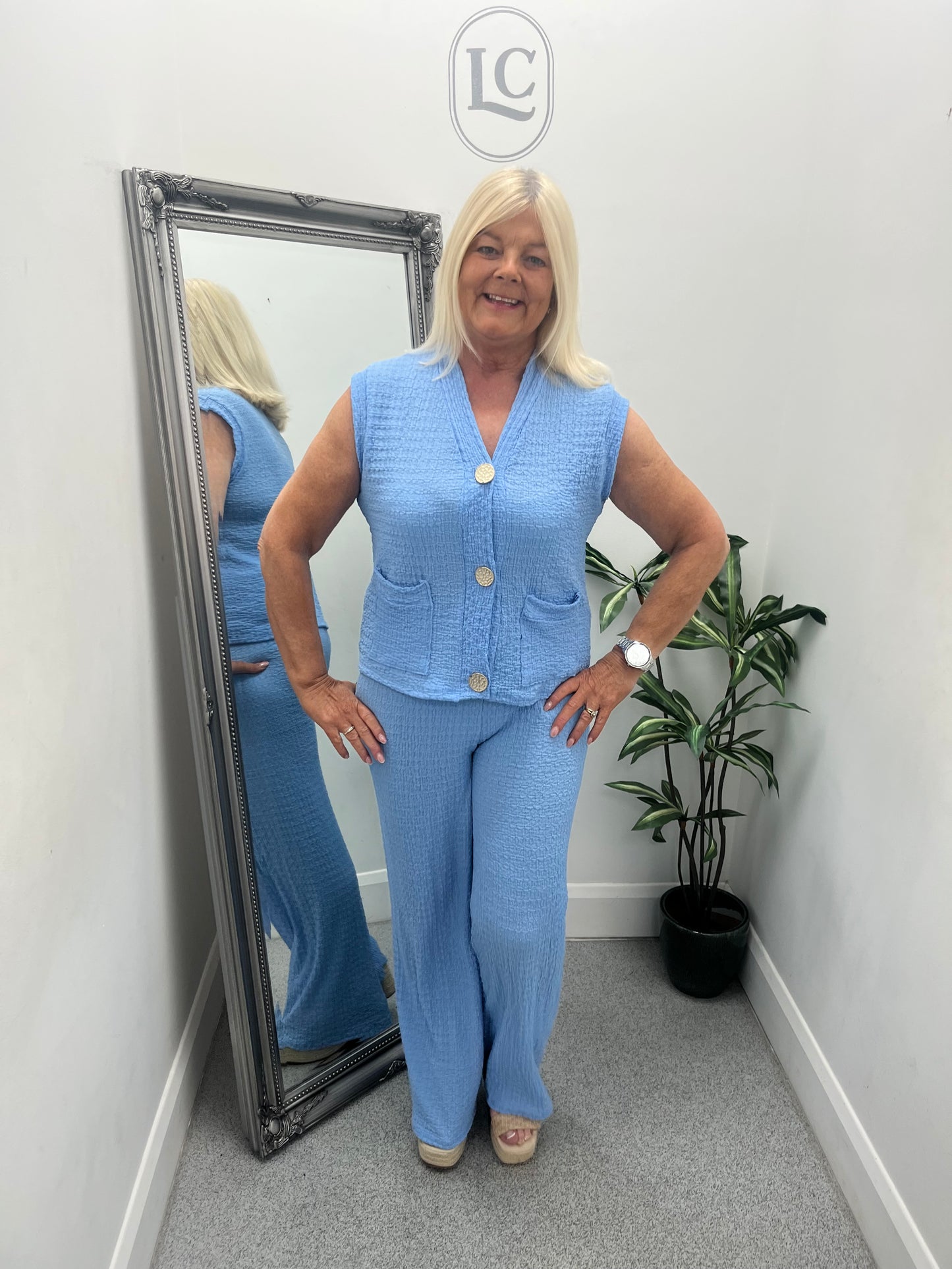 Isobel Waistcoat and Trouser Co Ord in 9 colours