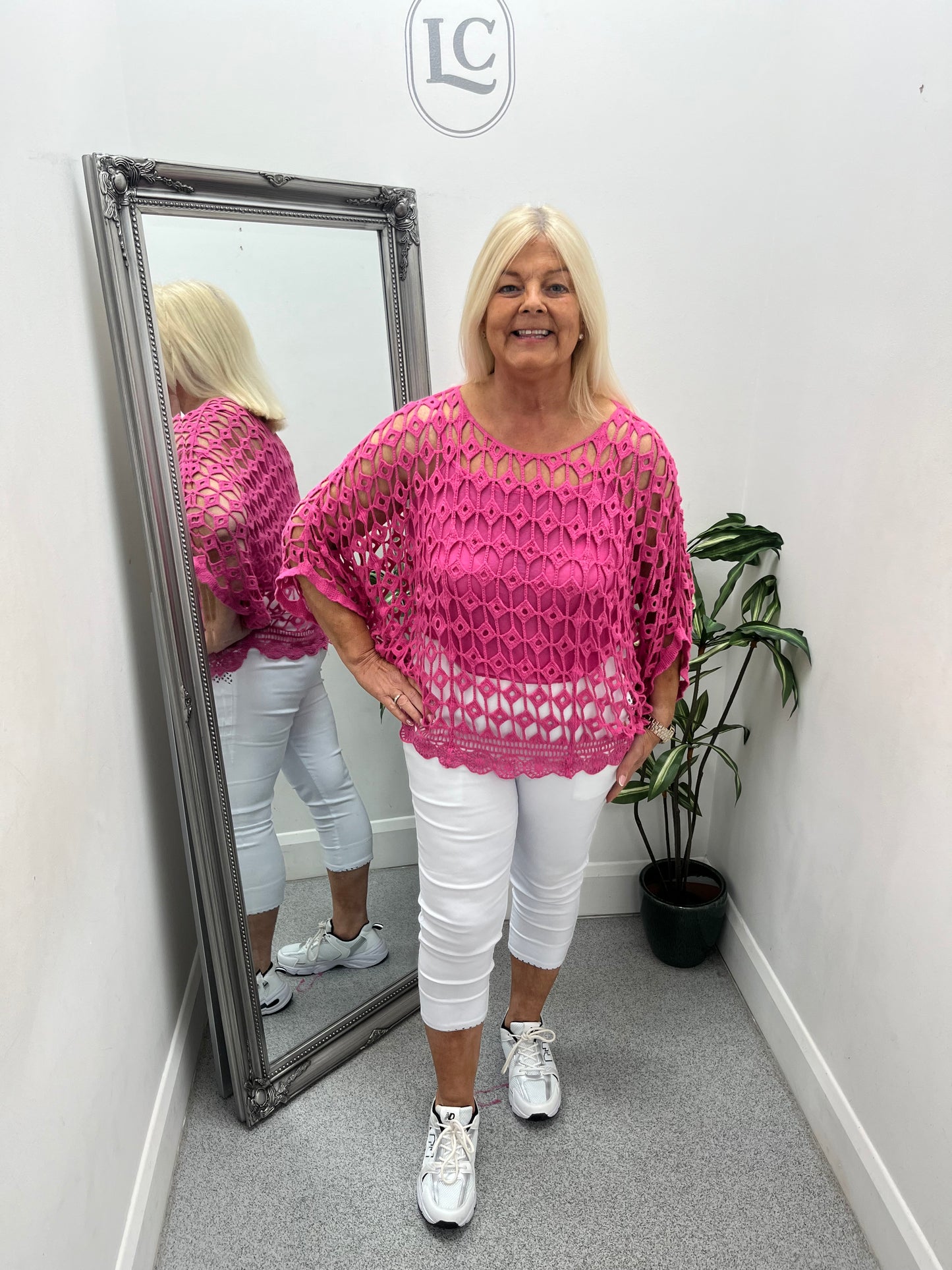 Scalloped Crotchet Set in 6 colours