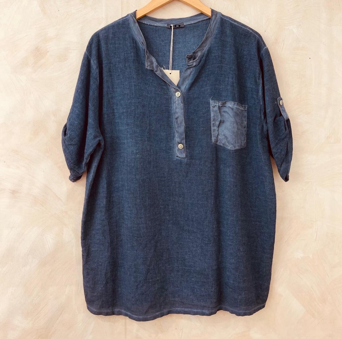 Mandarin Collar Shirt