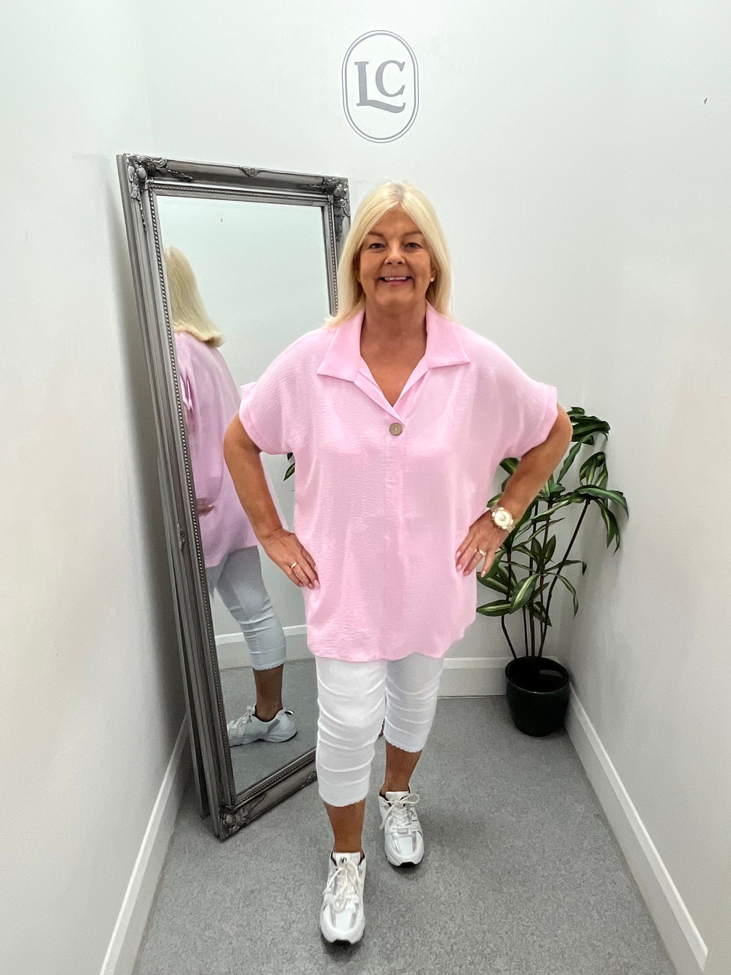 Short Sleeve Collar Shirt