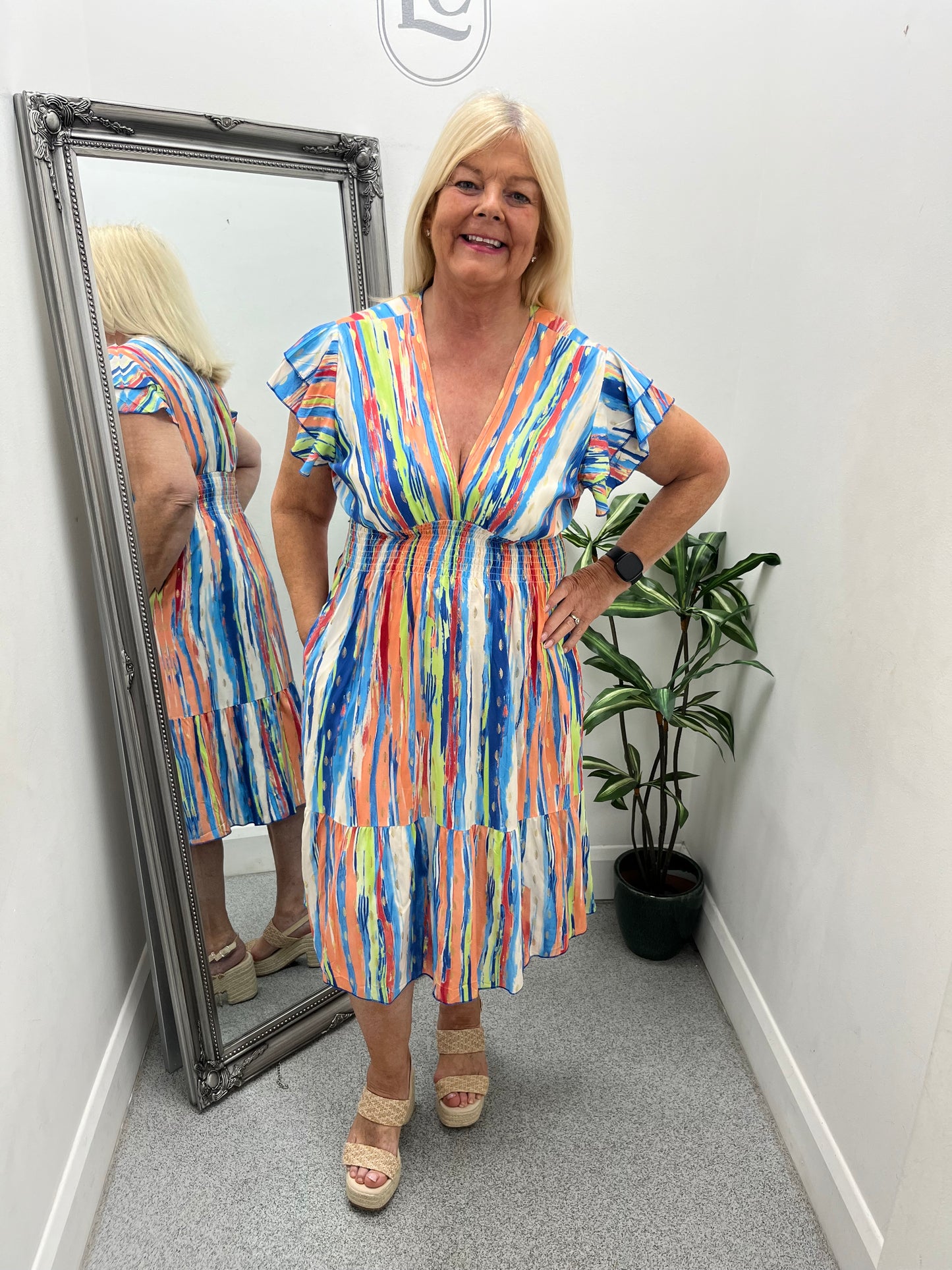 Sarah Bardot Dress in 3 colours
