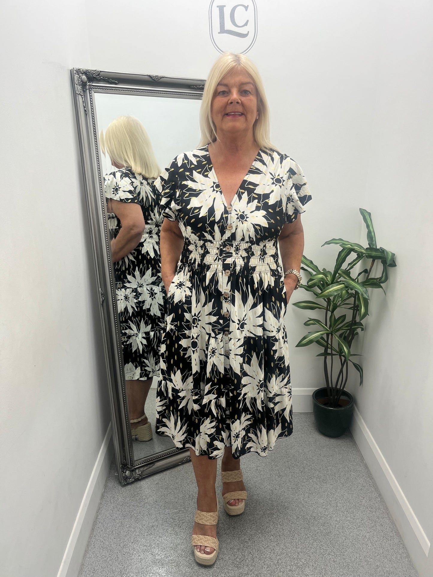Molly Printed Dress in 4 colours