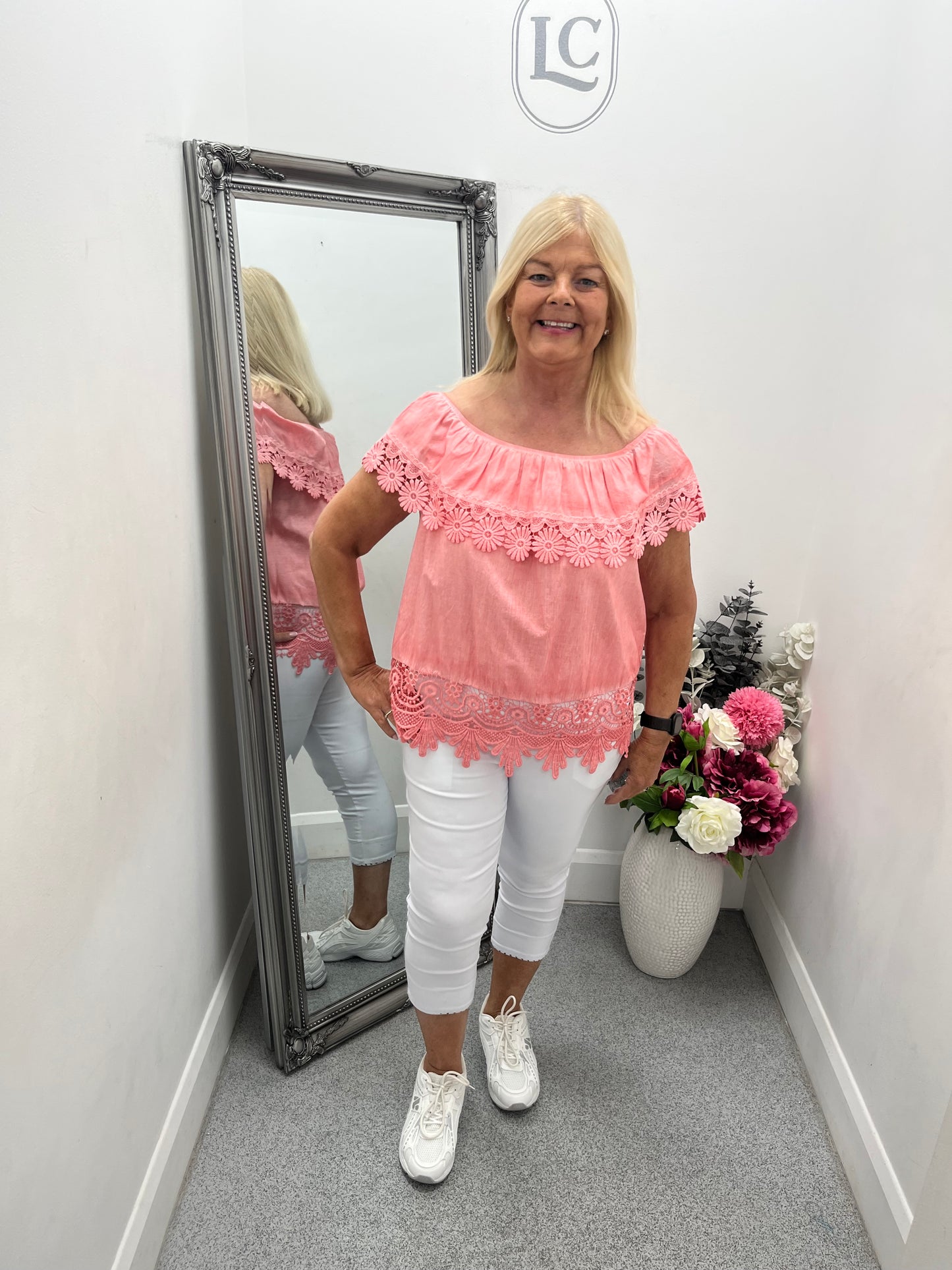 Jessica Bardot Top in 5 colours