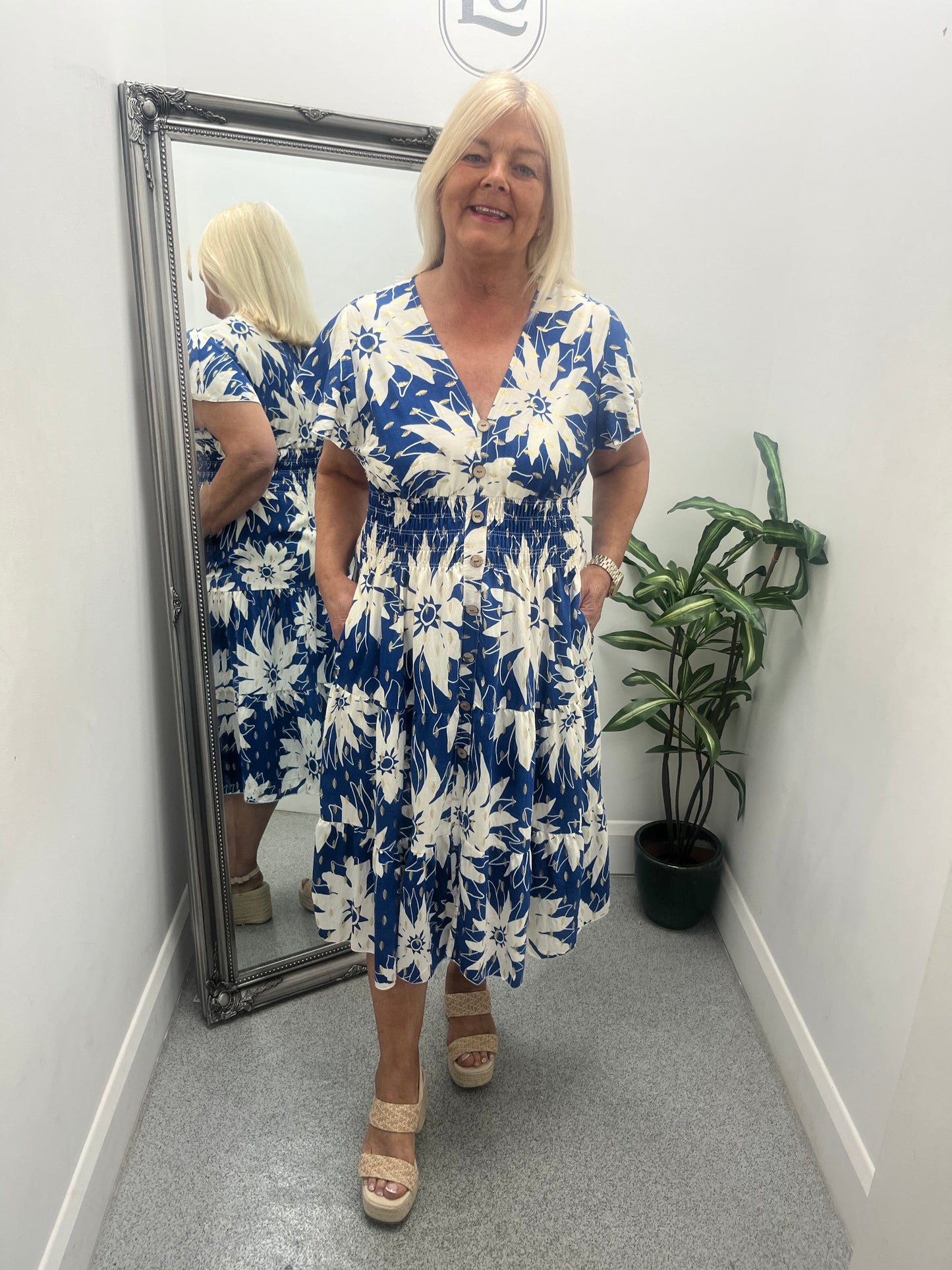 Molly Printed Dress in 4 colours