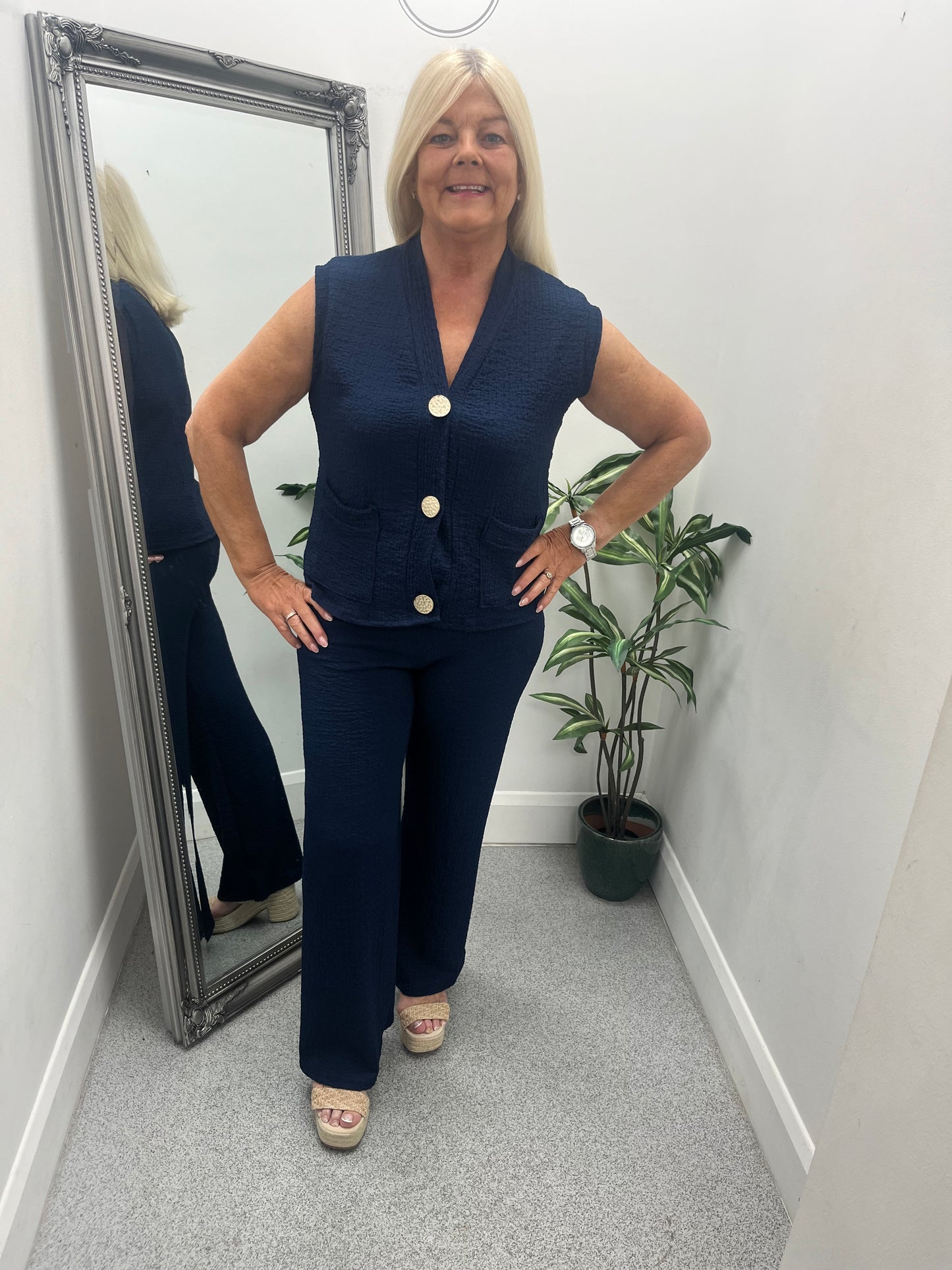 Isobel Waistcoat and Trouser Co Ord in 9 colours