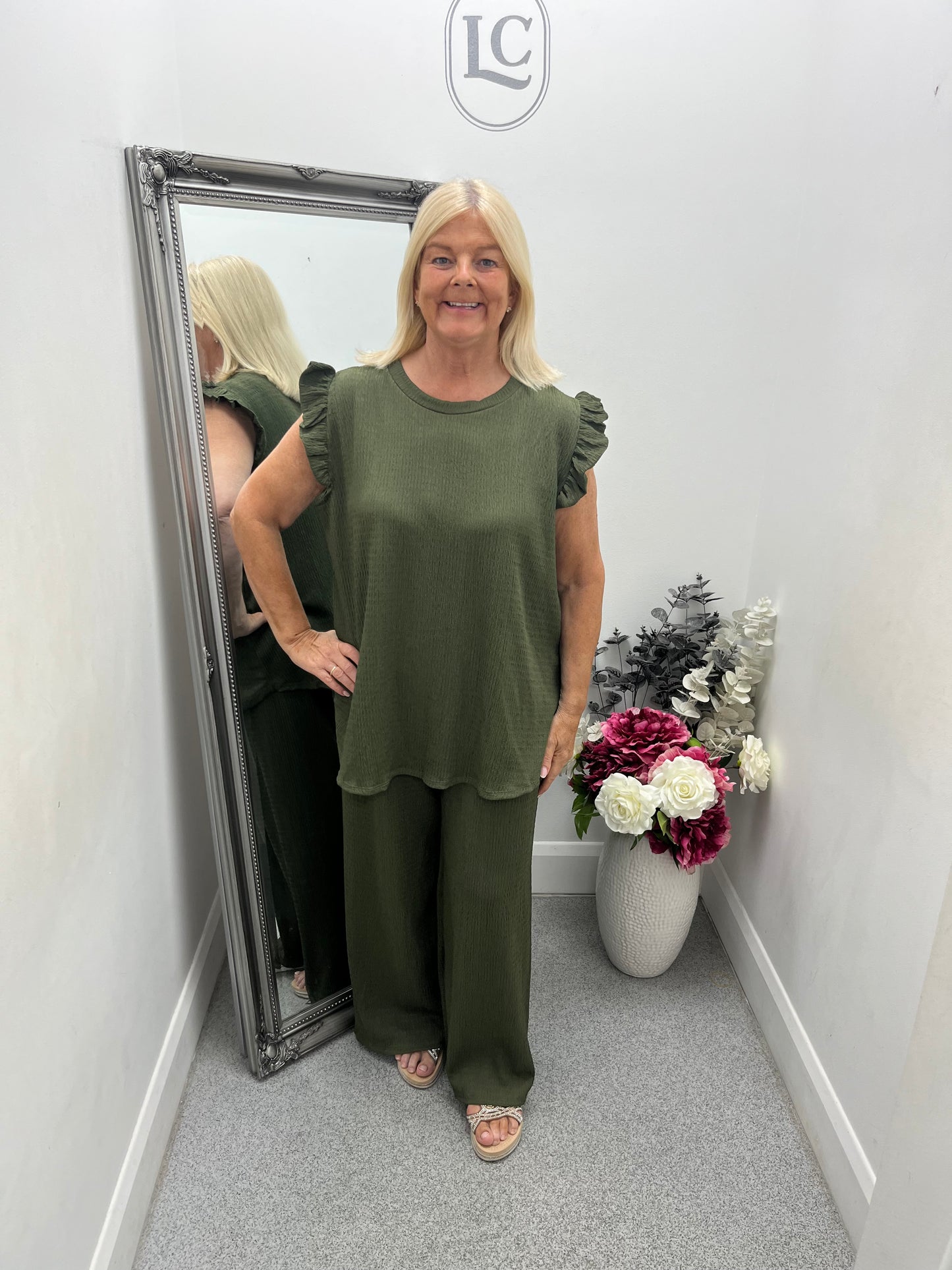 Georgia Top and Trouser Set in 9 colours