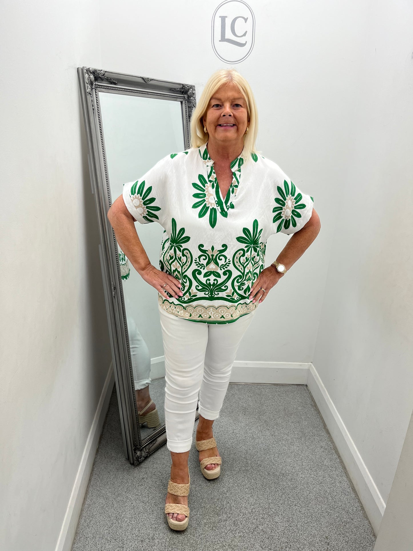 Annabelle Top in Green