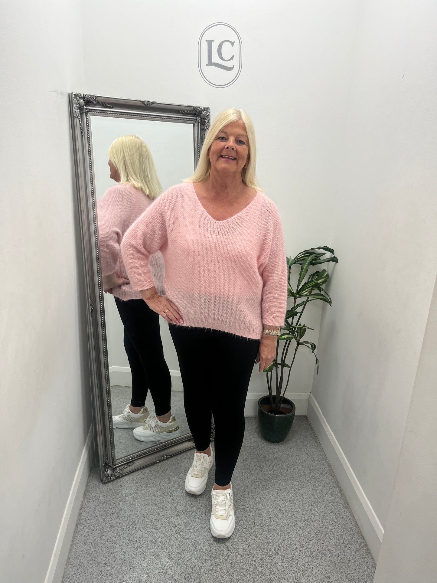 V Neck Soft Knit Jumper