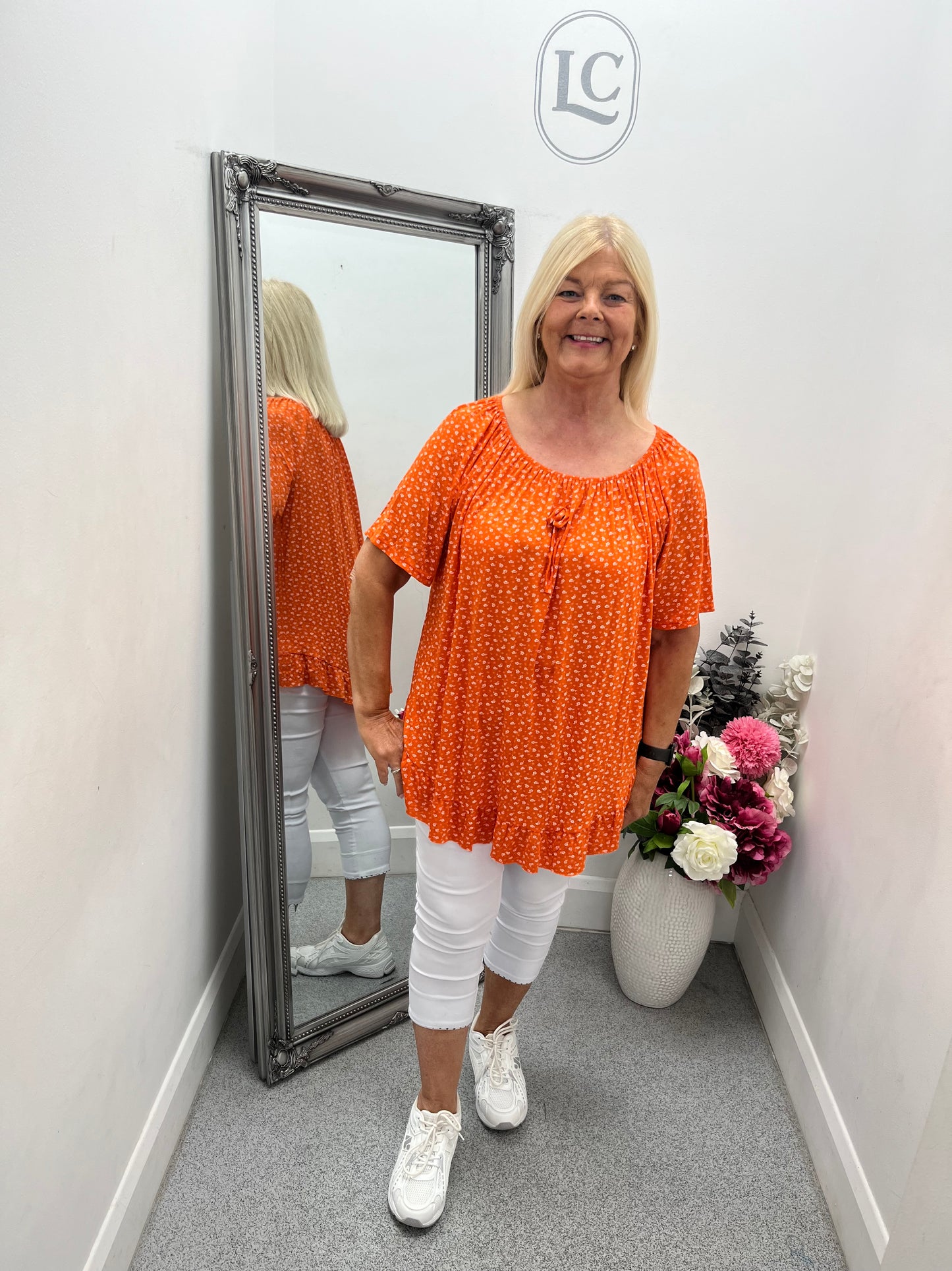 Daisy Print Top in 5 colours