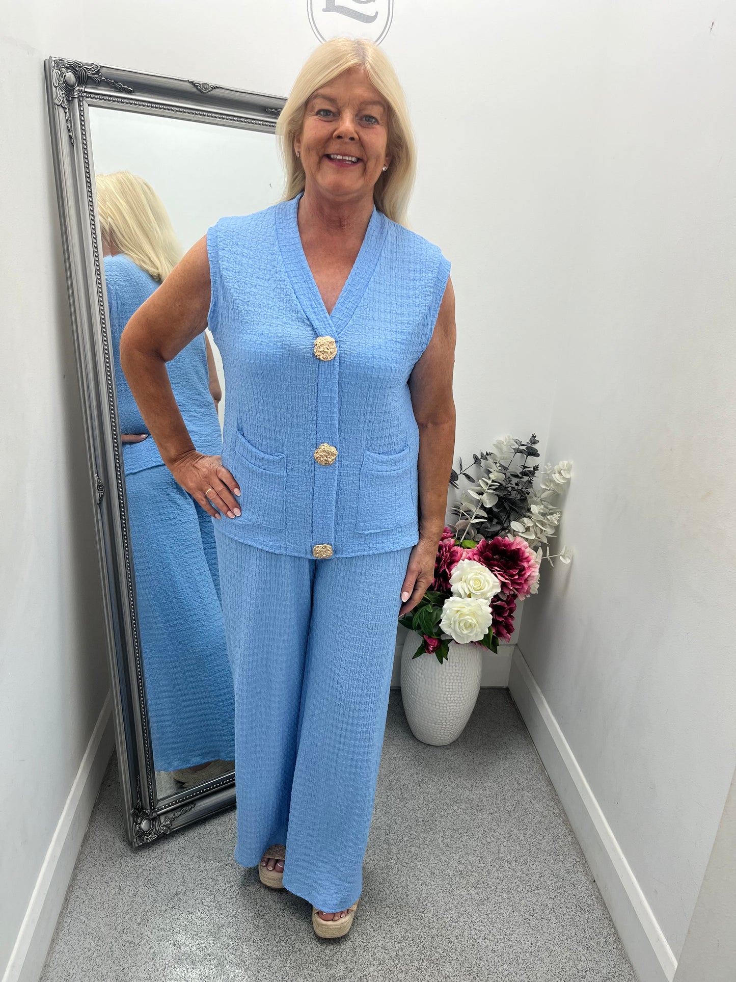 Sabrina Top and Trouser Co Ord in 11 colours