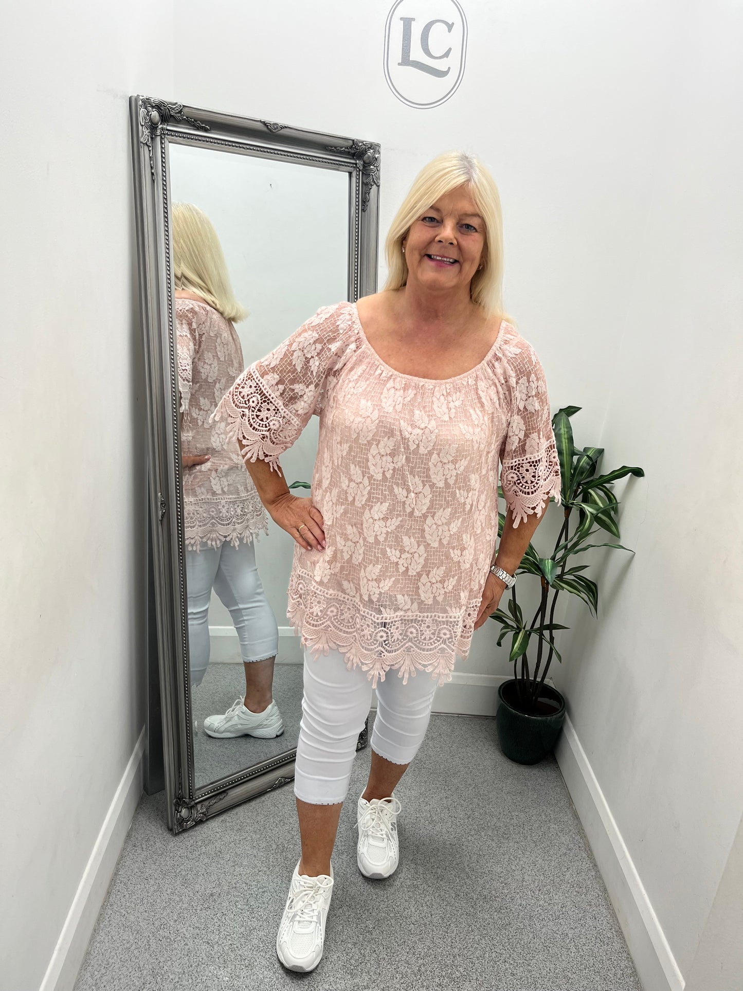 Bardot Lace Top in 8 colours