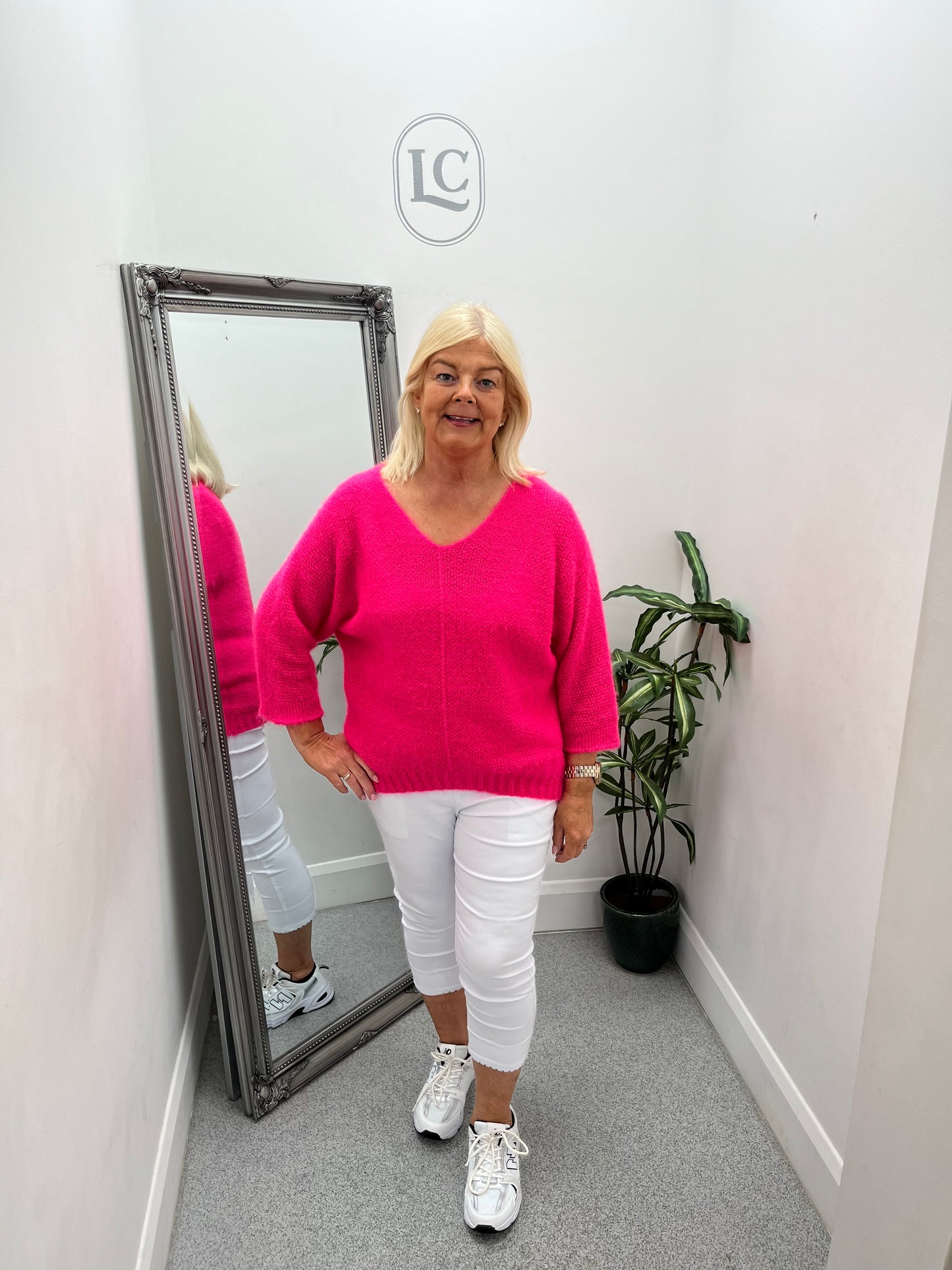 V Neck Soft Knit Jumper