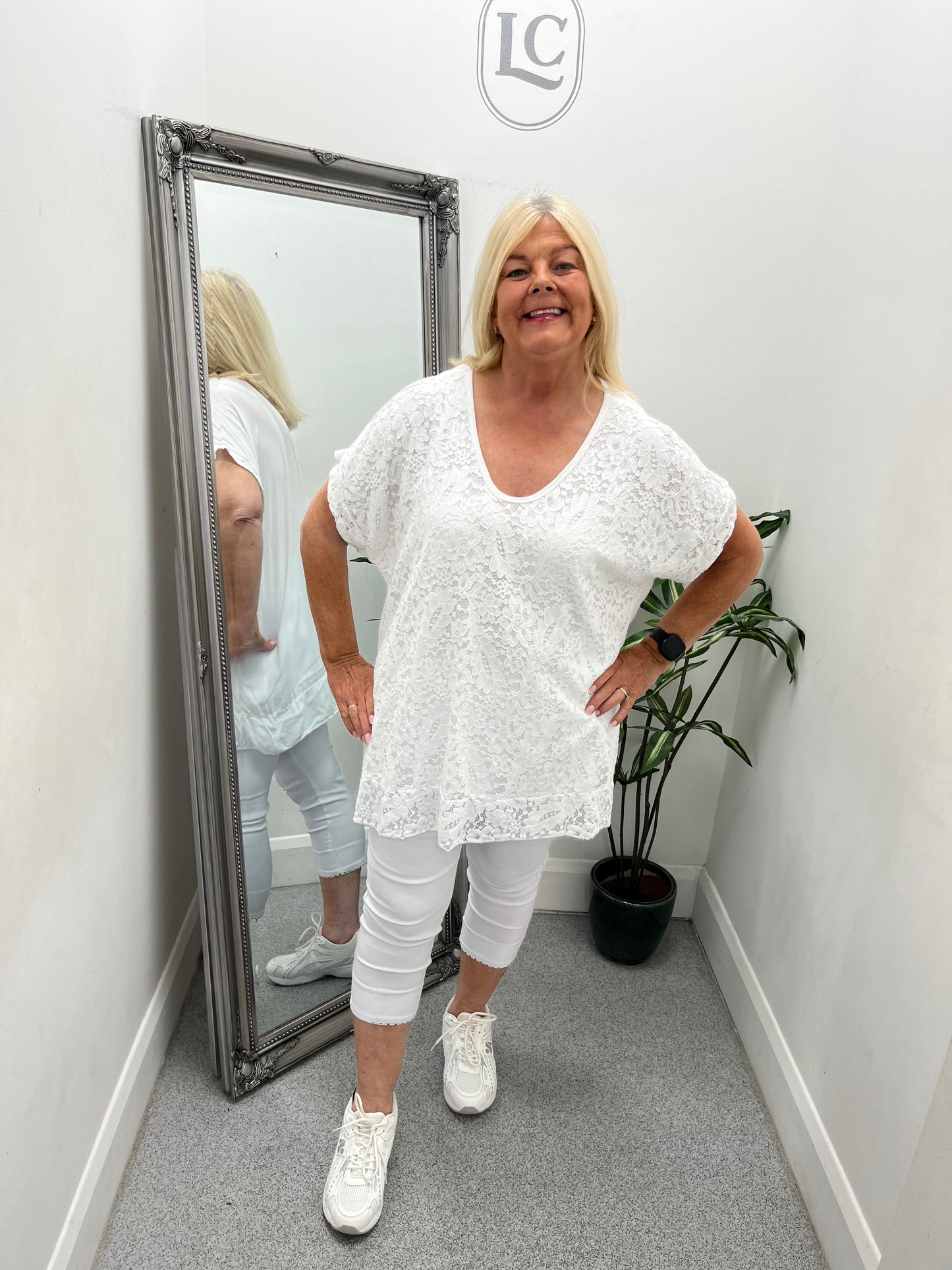 Lace Front Top