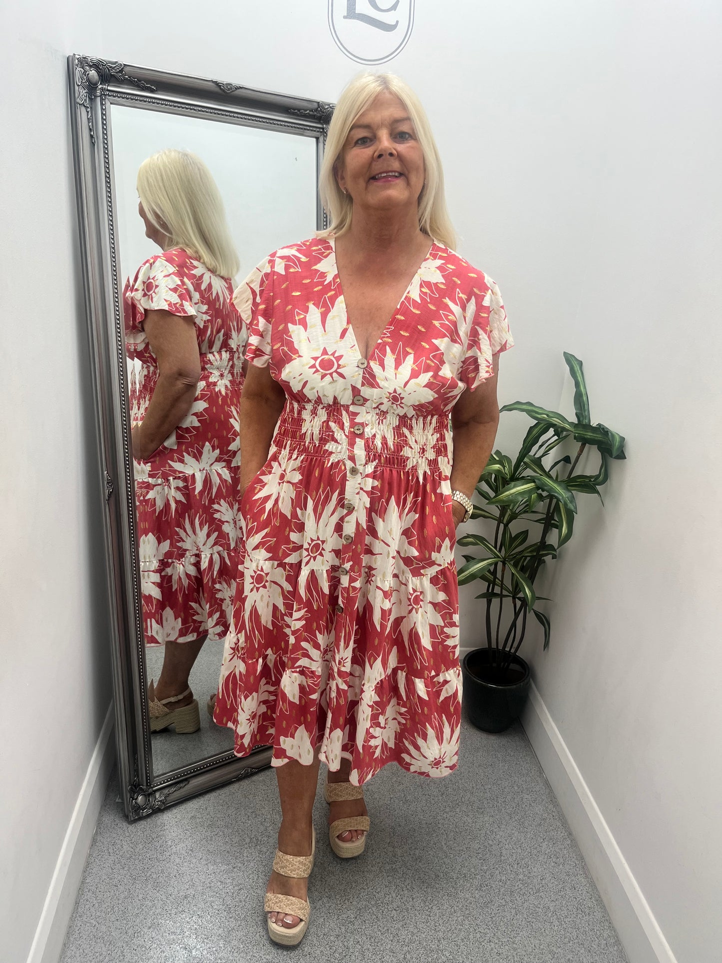 Molly Printed Dress in 4 colours