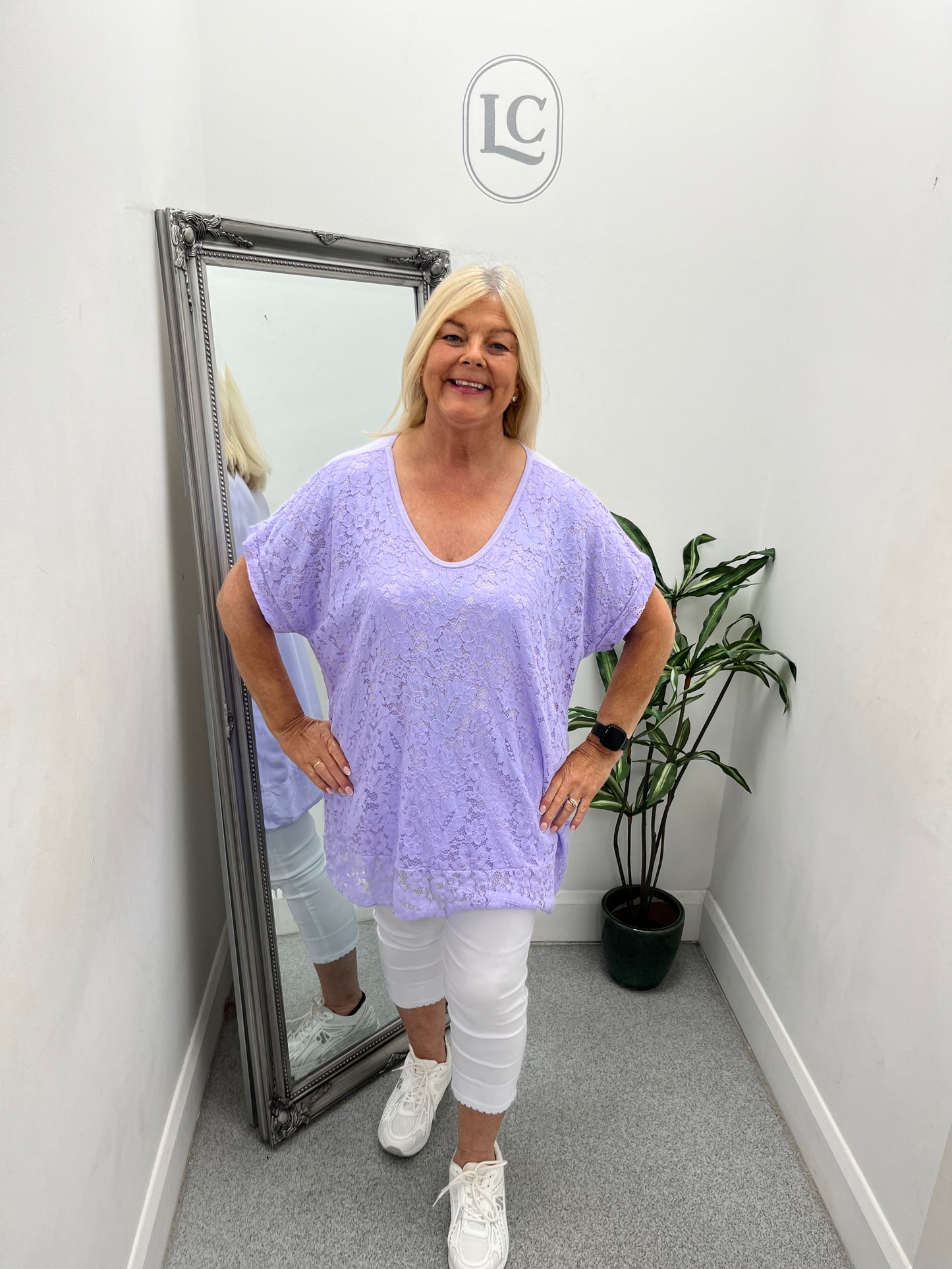 Lace Front Top