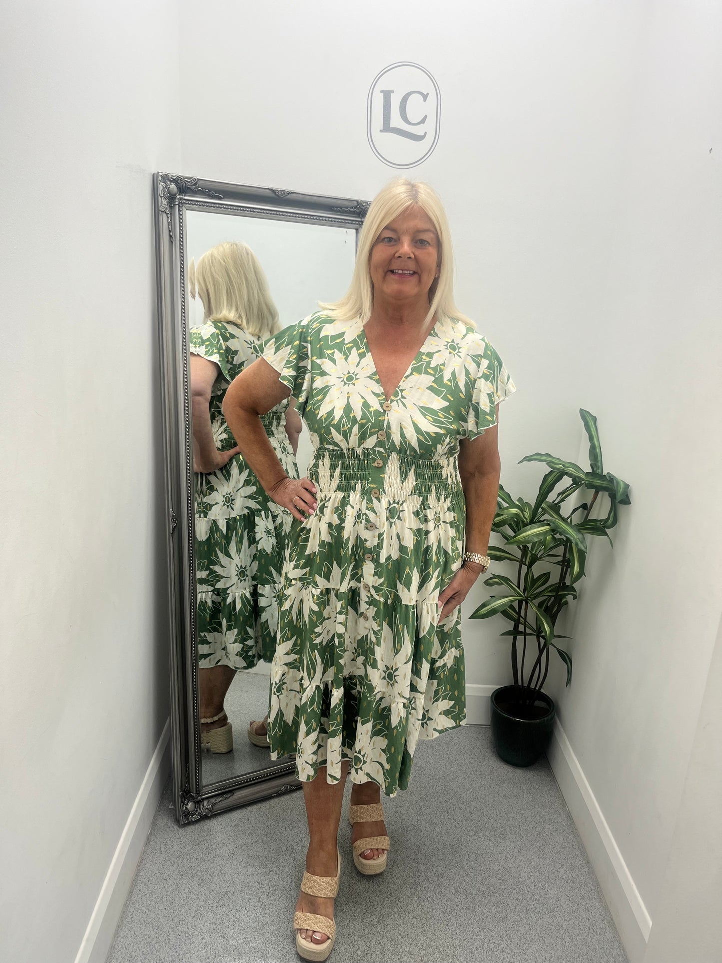 Molly Printed Dress in 4 colours