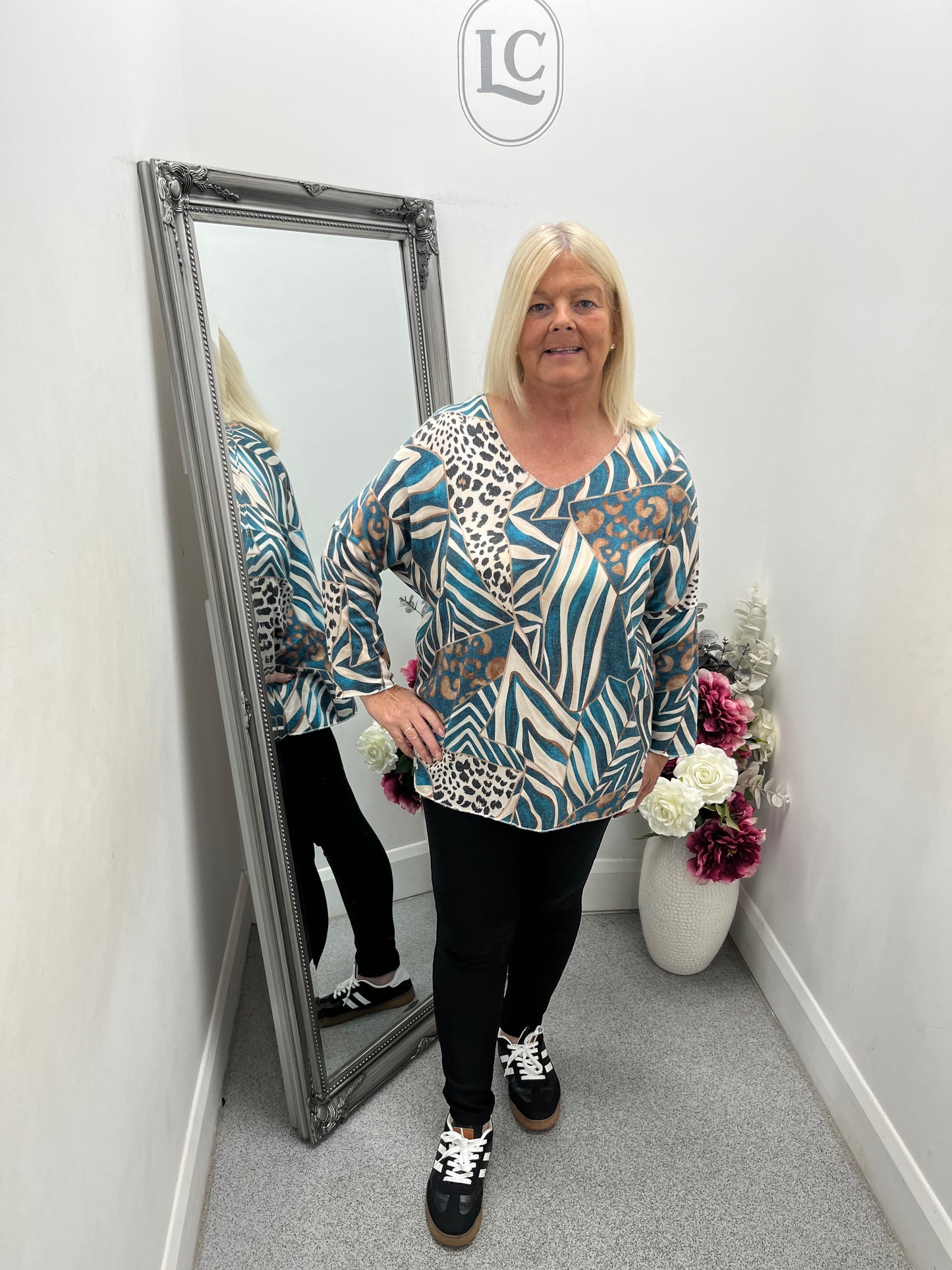 Aztec Printed Top in 6 colours