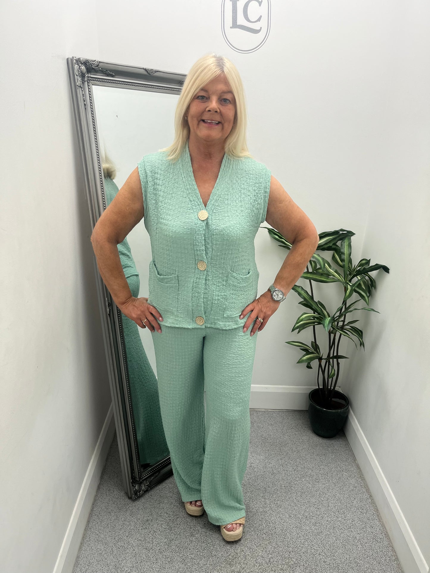 Isobel Waistcoat and Trouser Co Ord in 9 colours