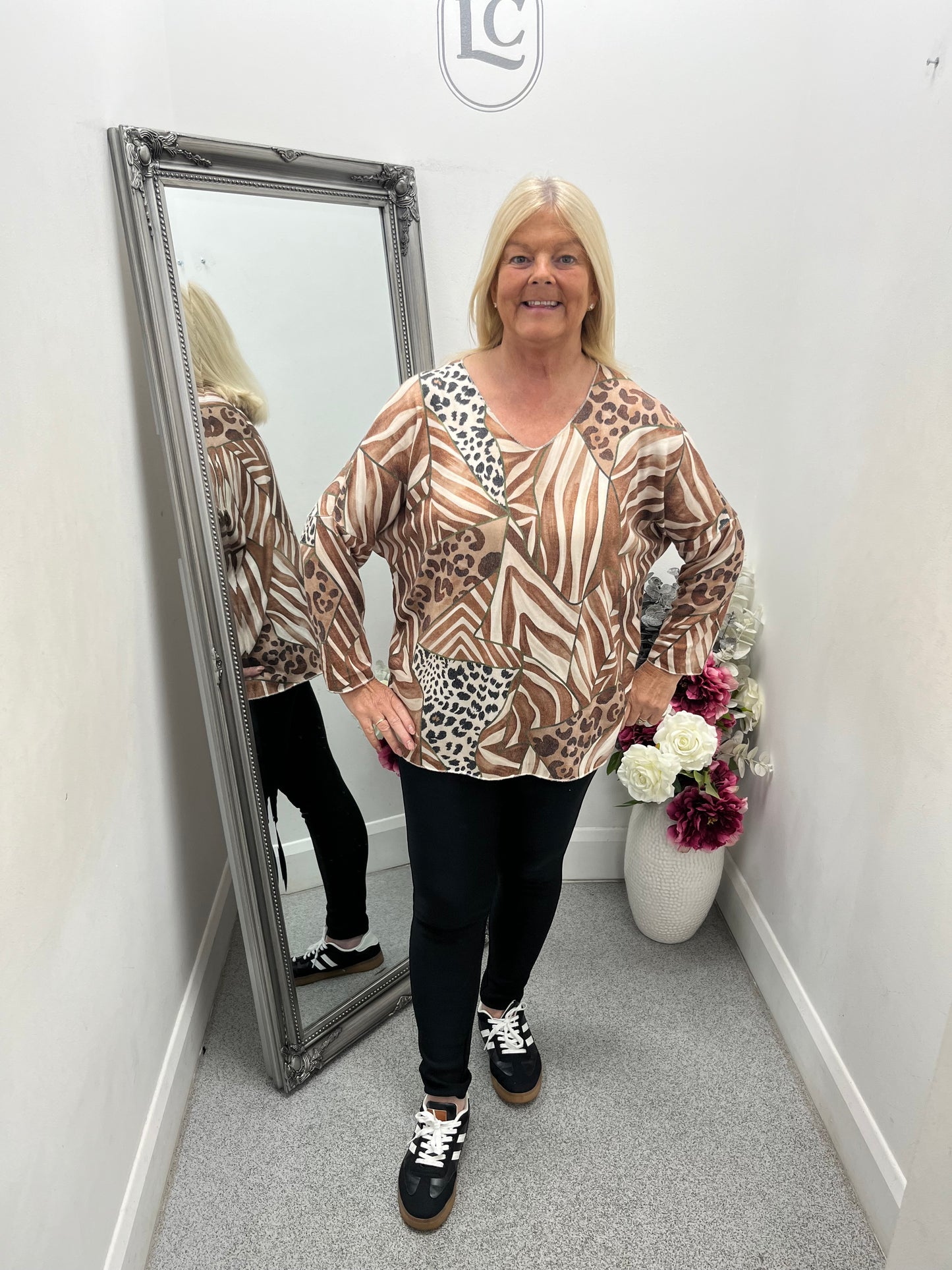 Aztec Printed Top in 6 colours