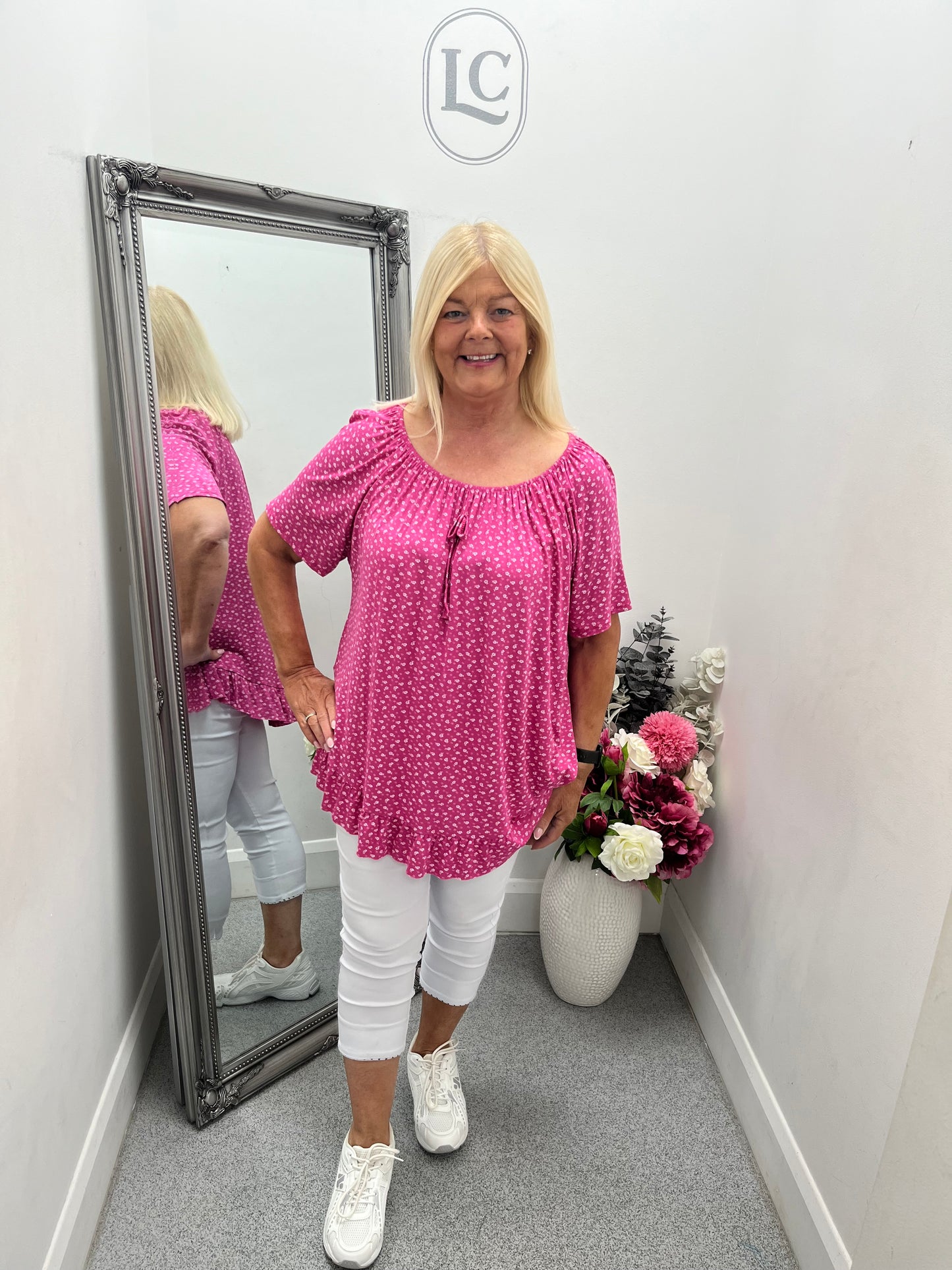 Daisy Print Top in 5 colours