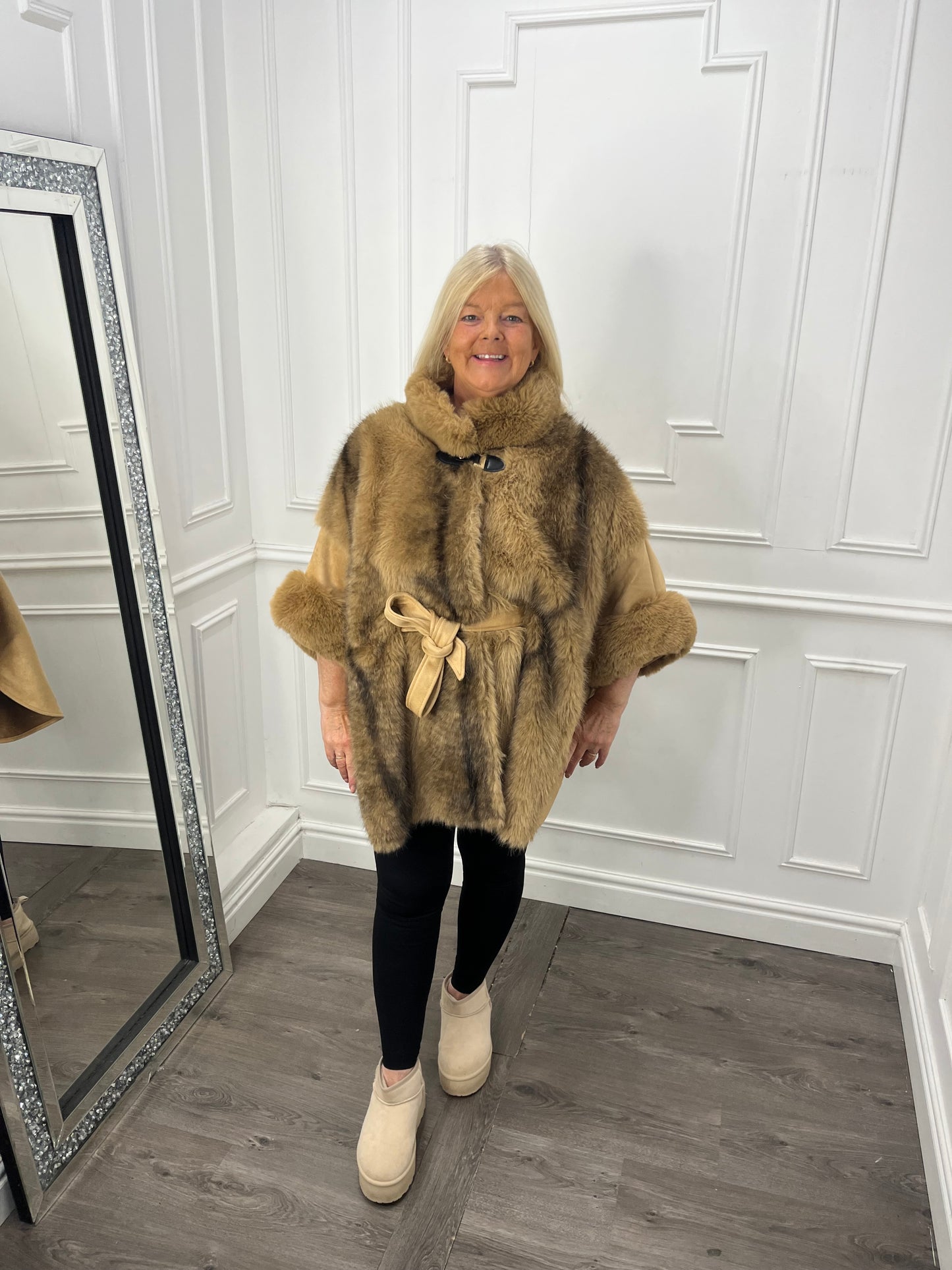 Claudine Faux Fur in 2 colours