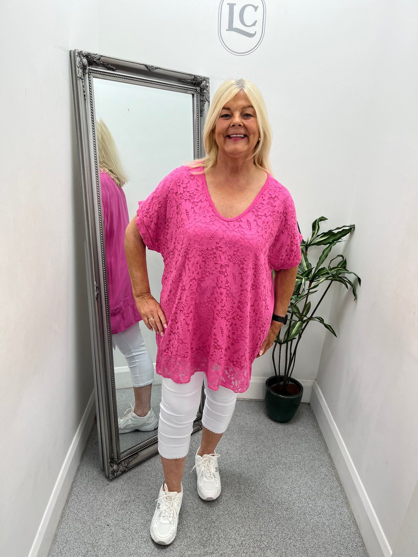 Lace Front Top