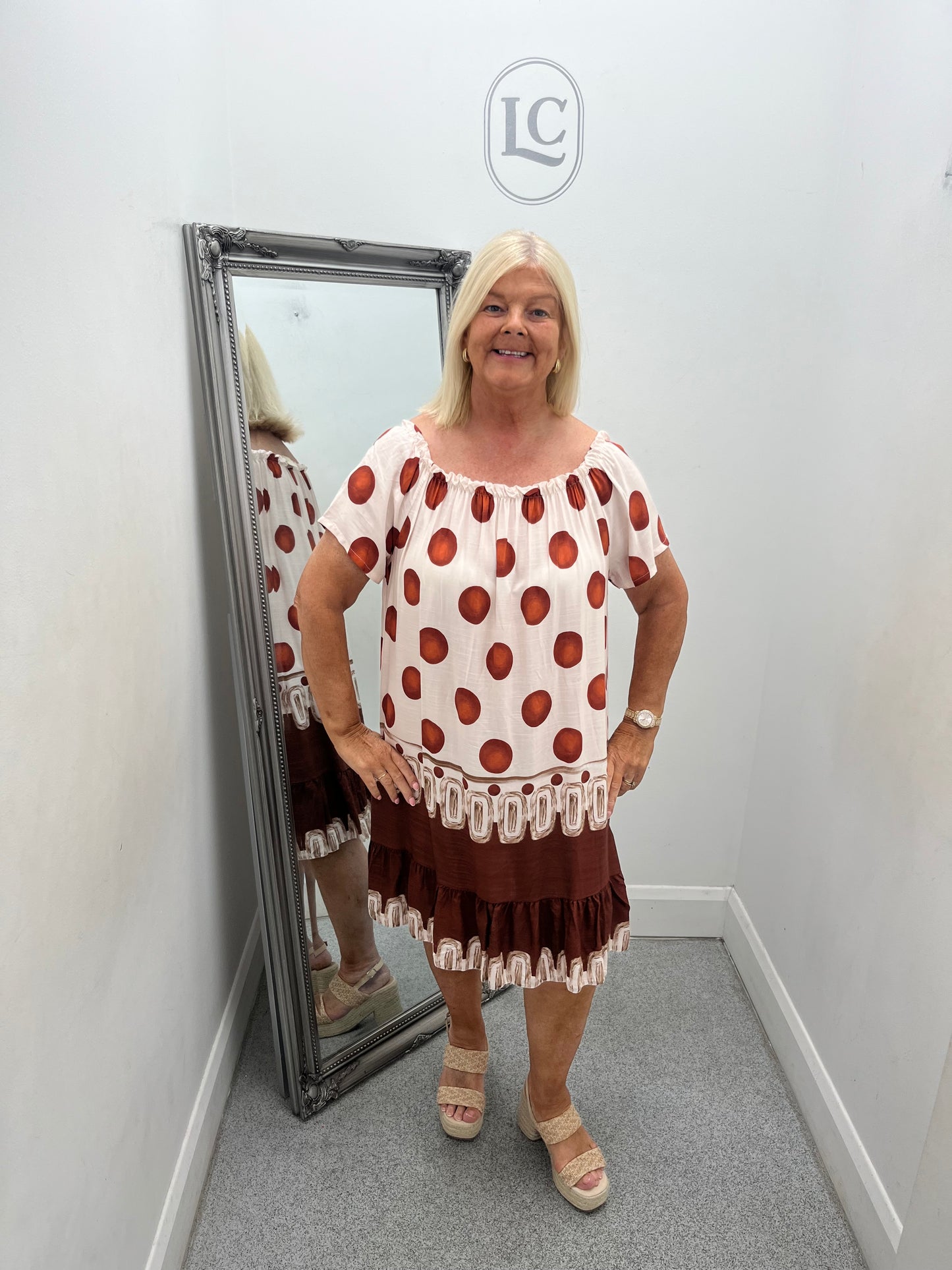 Marcella Polka Dot Dress in 5 colours