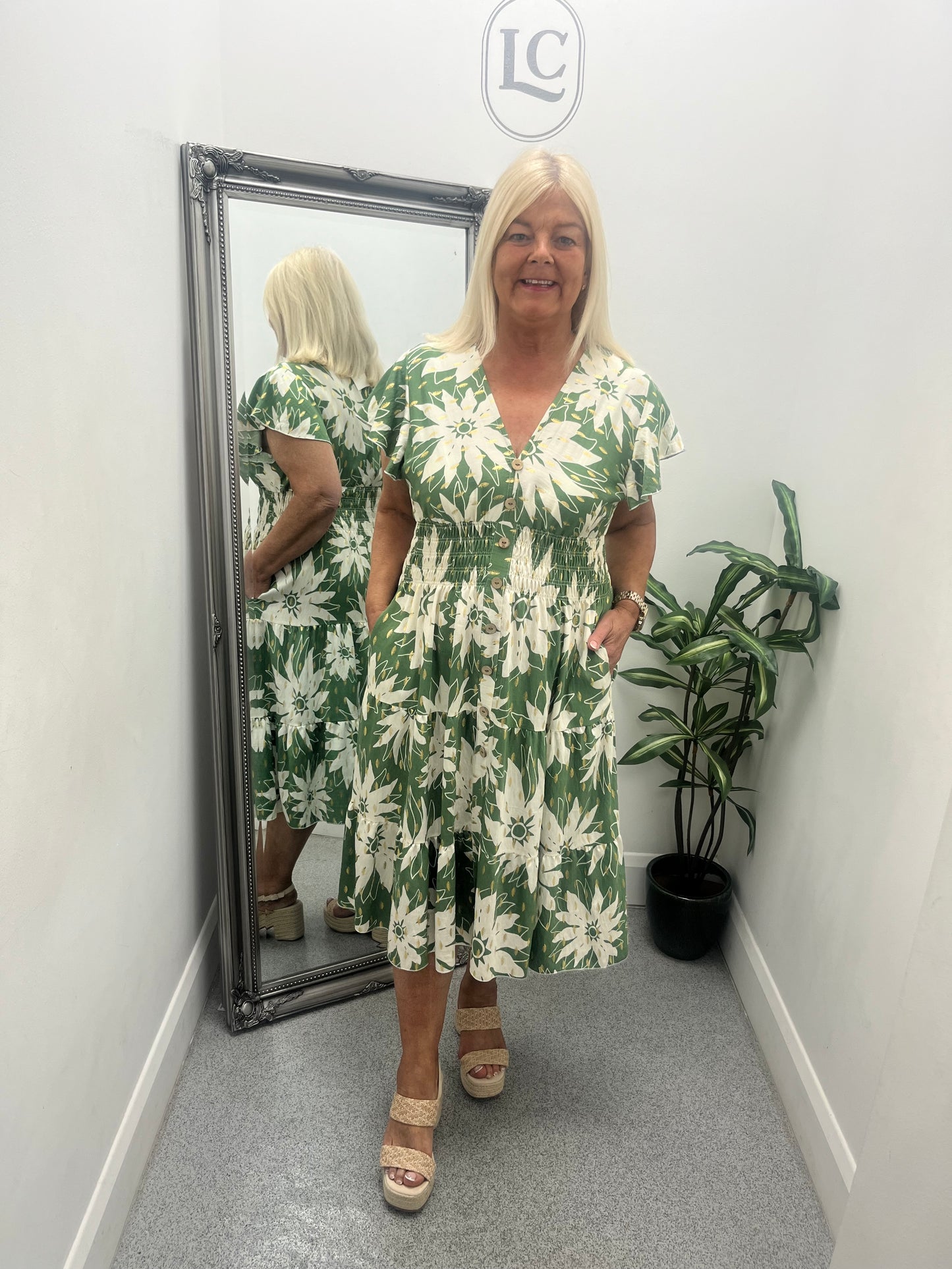 Molly Printed Dress in 4 colours