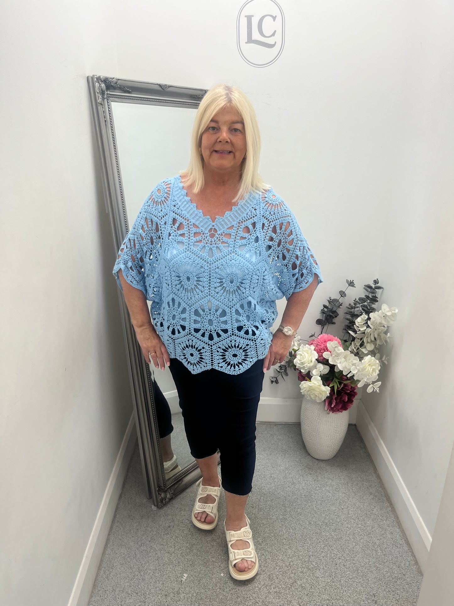 Tina in Blue