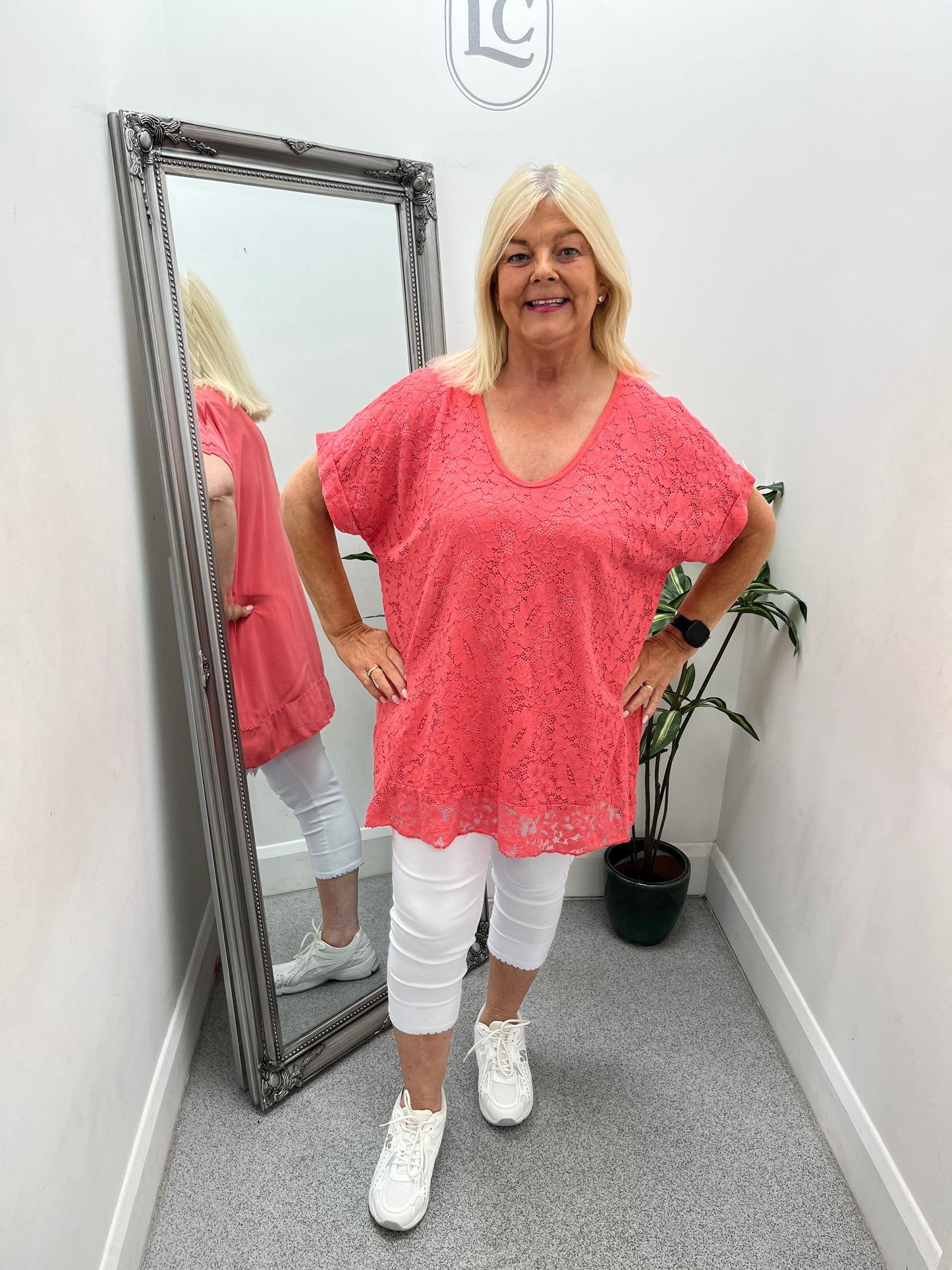 Lace Front Top