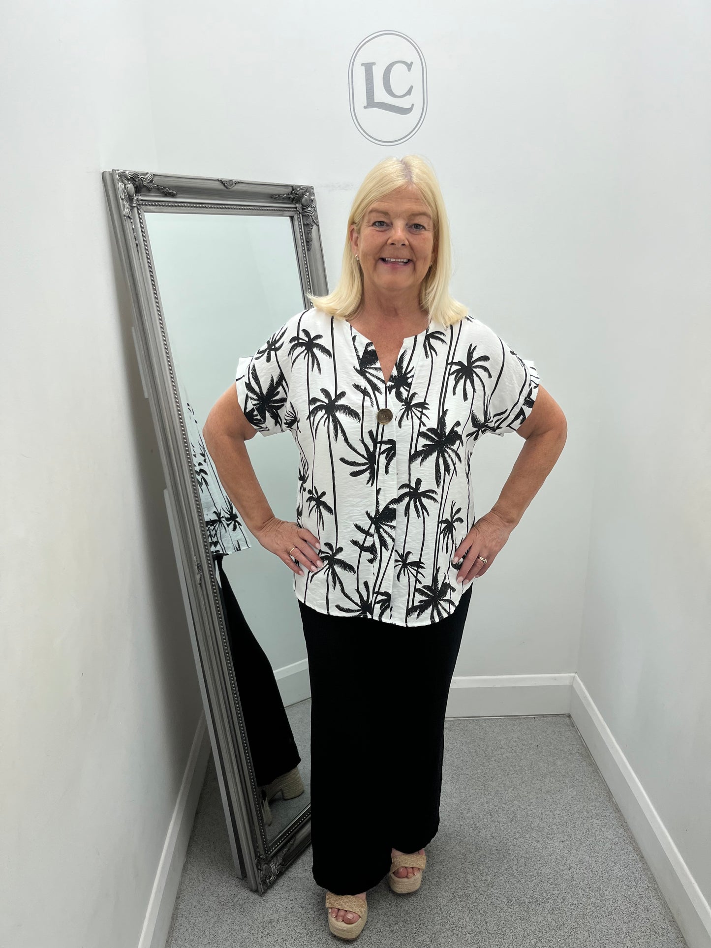 Palm Print Shirt in 7 colours