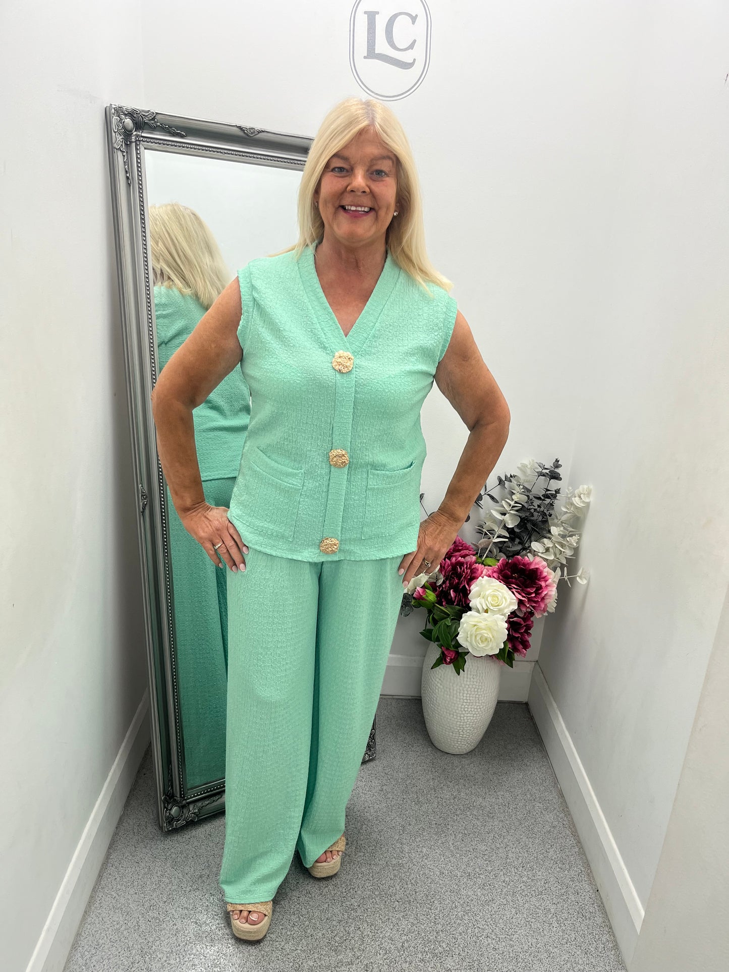 Sabrina Top and Trouser Co Ord in 11 colours