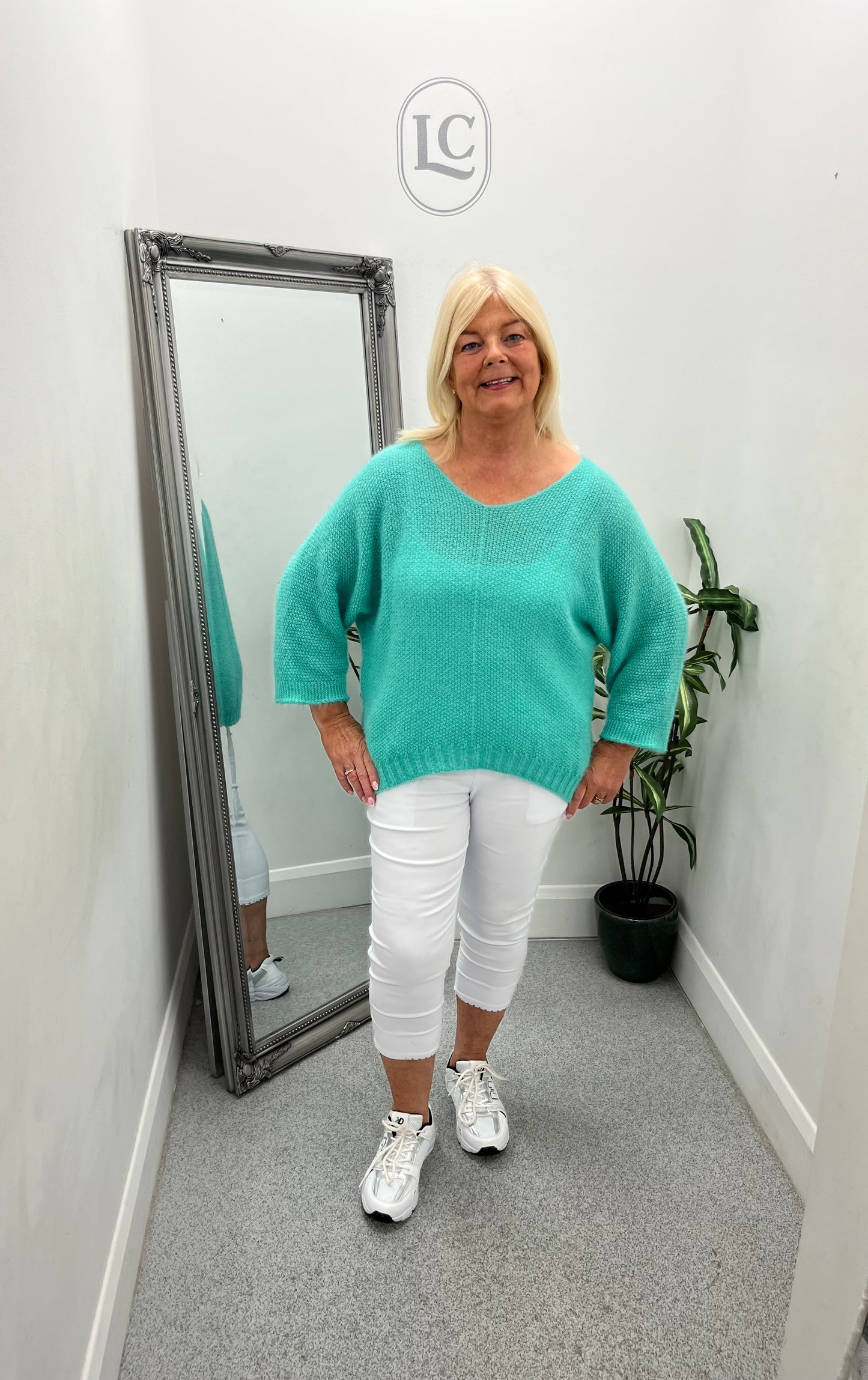 V Neck Soft Knit Jumper