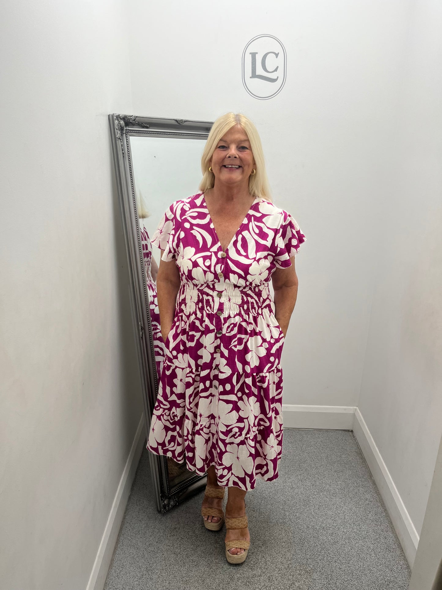 Rosaleen in 3 colours