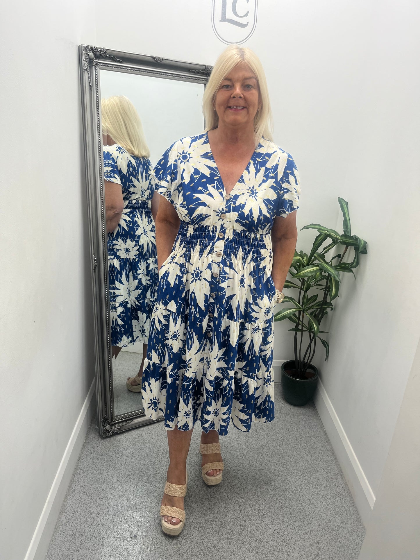 Molly Printed Dress in 4 colours