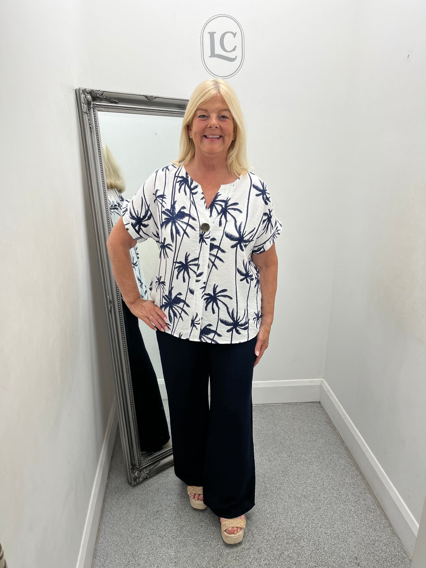 Palm Print Shirt in 7 colours