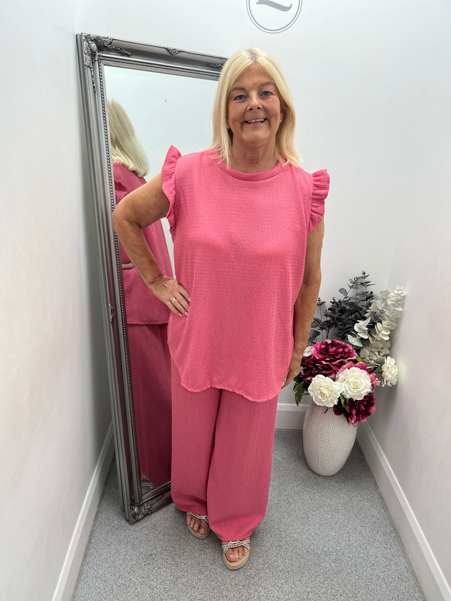 Georgia Top and Trouser Set in 9 colours