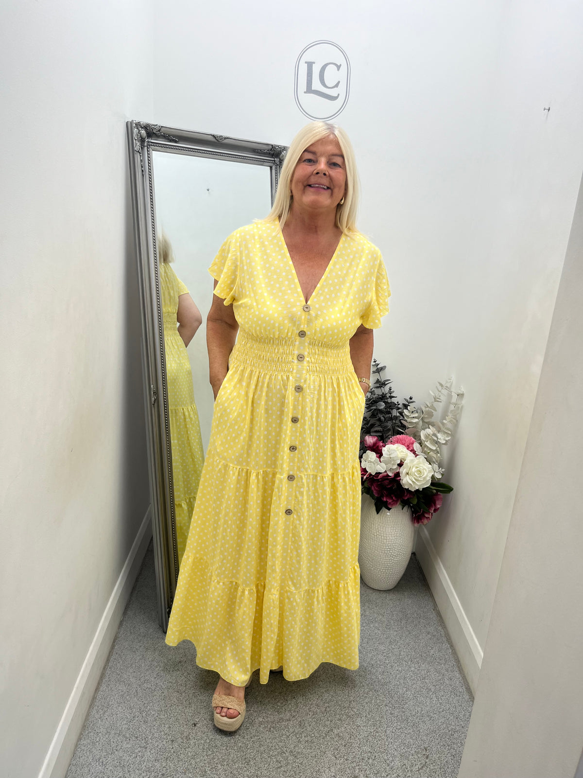 Maxi Polka Dot Dress 6 colours